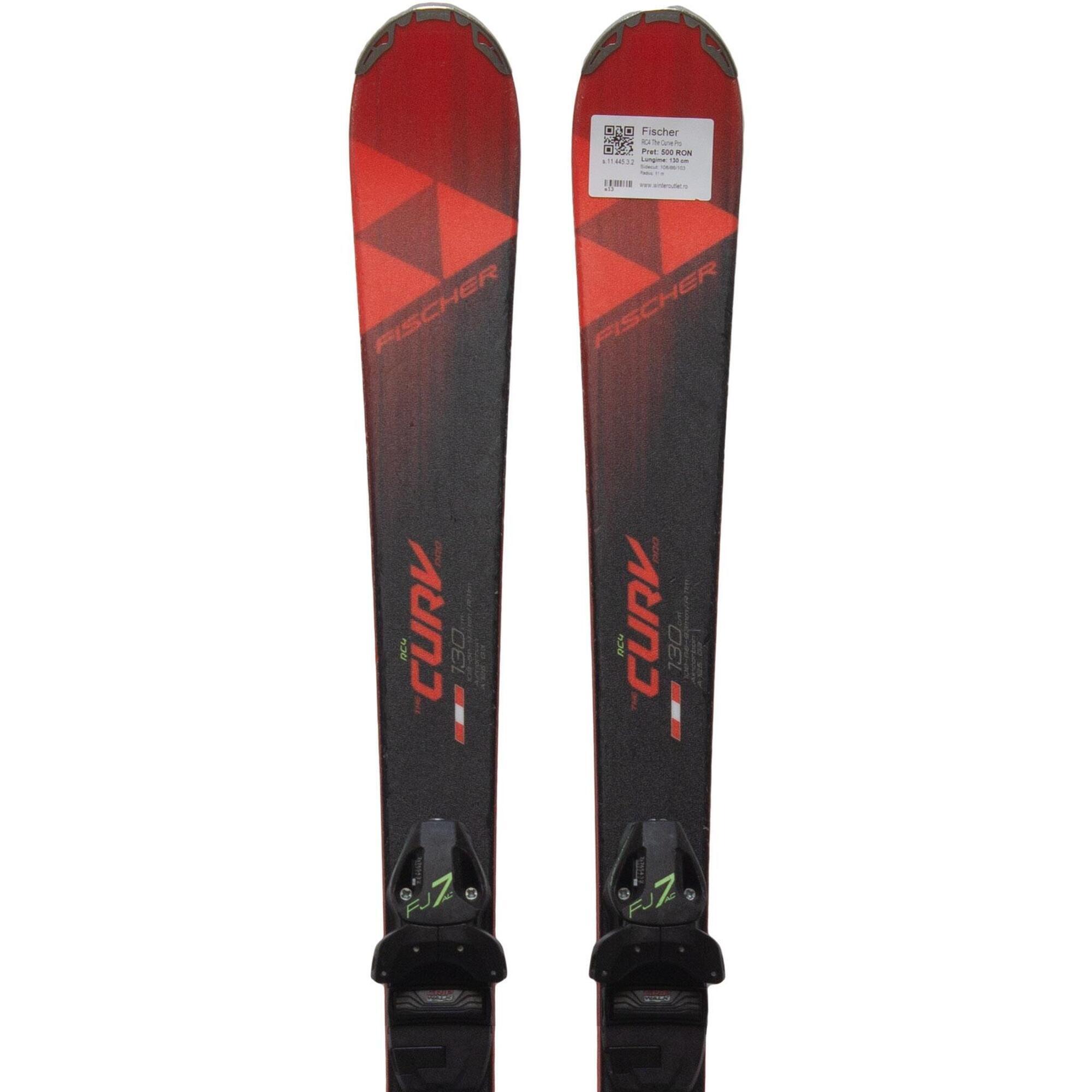 Second Life- Narty FISCHER RC4 The Curve Pro, 120 cm - Stan dobry