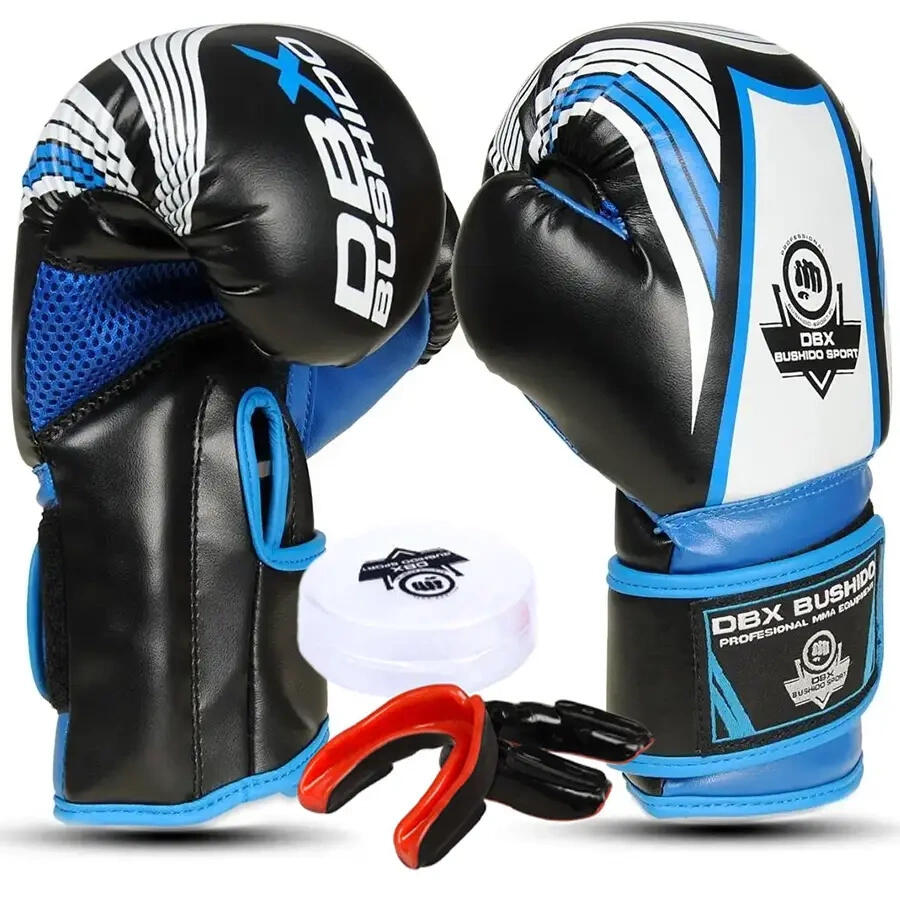 Rękawice bokserskie i ochraniacz na zęby DBX Bushido