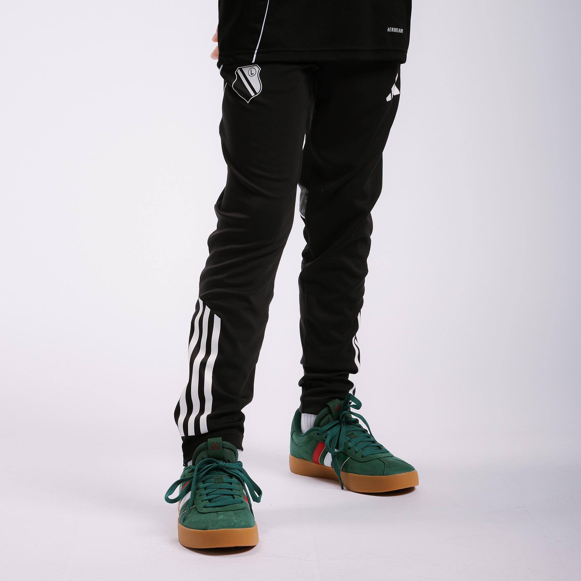 Spodnie czarne junior treningowe adidas Tiro 25 Legia Warszawa