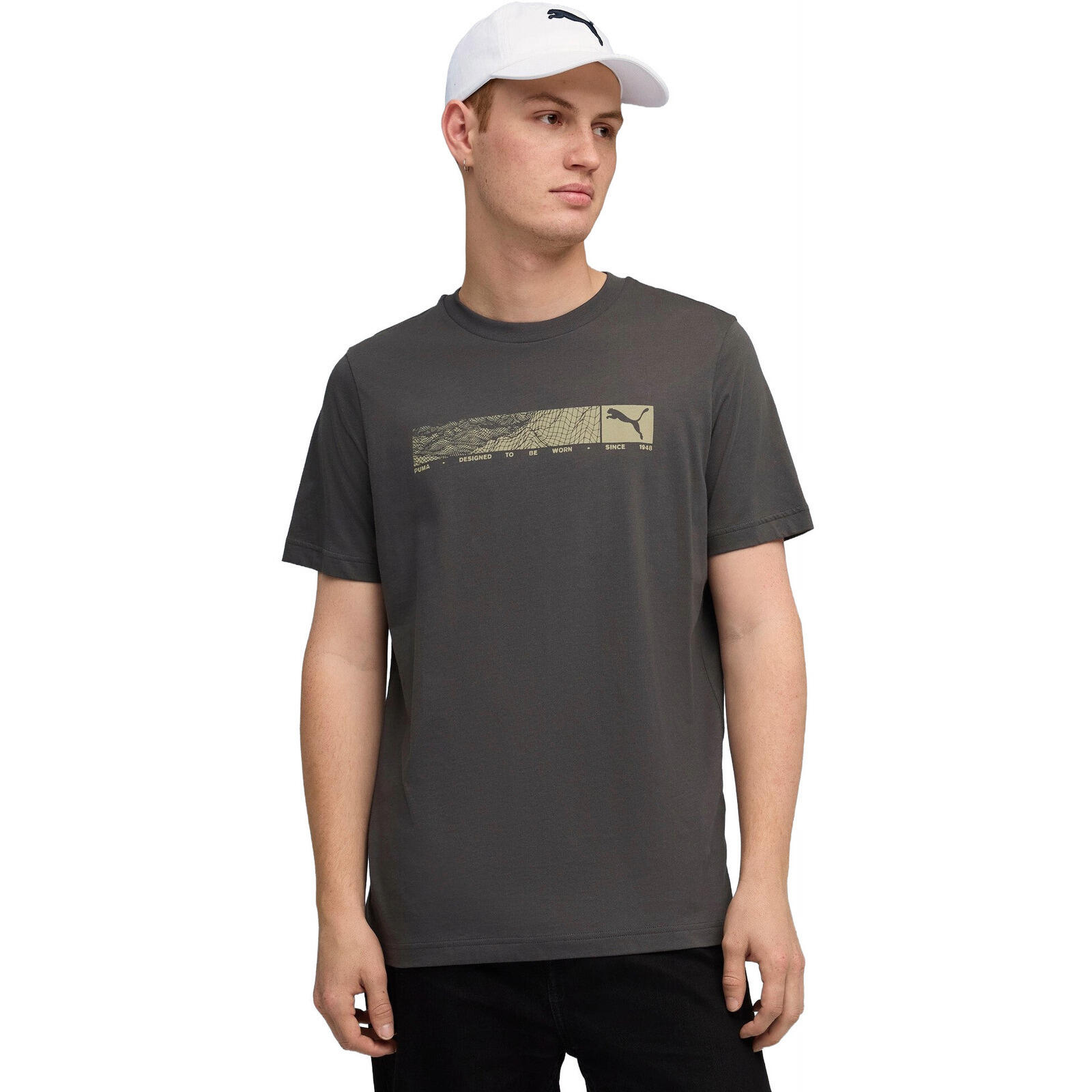 Koszulka męskie Puma tech Graphic Tee