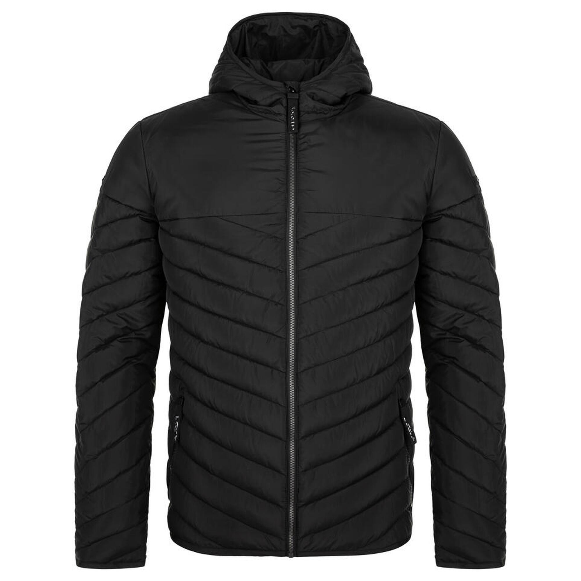 Zimowa kurtka męska Jenda Black L - Elegancka i ekologiczna