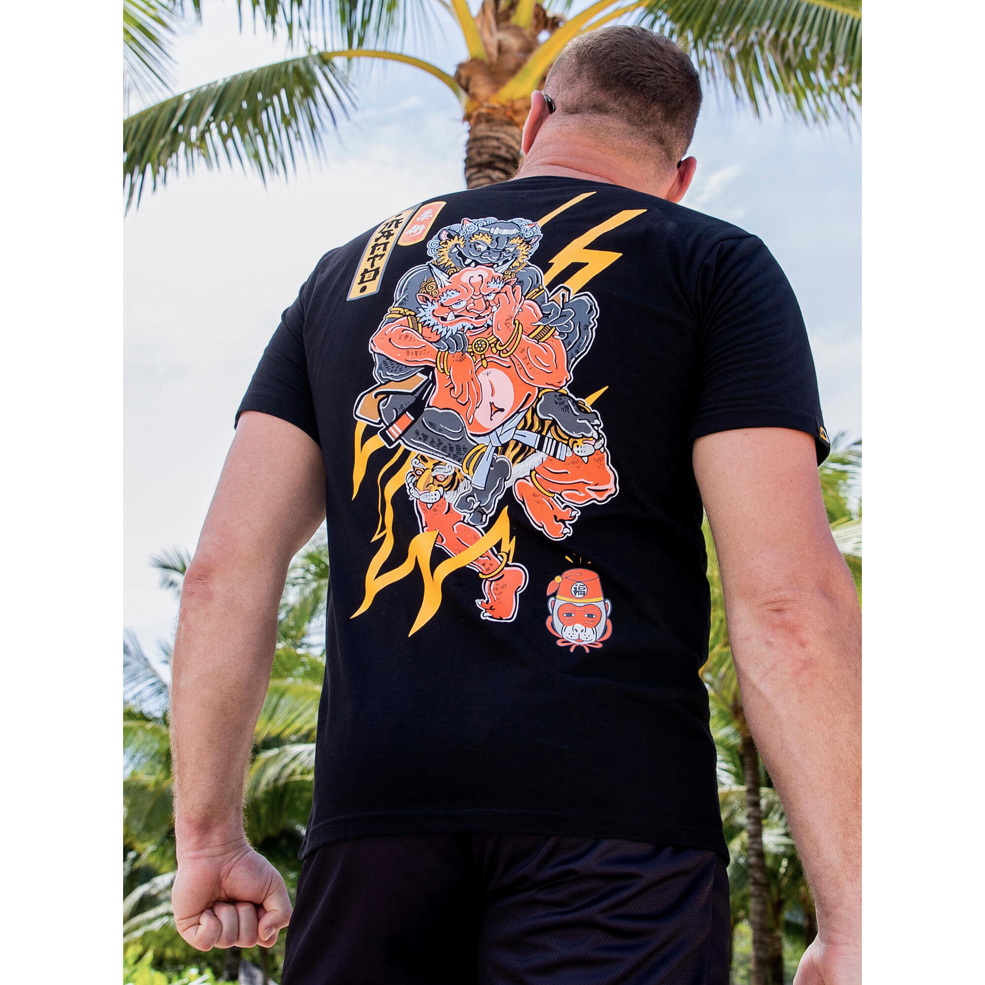 MANTO x Yauhen Abu t-shirt ONI czarny