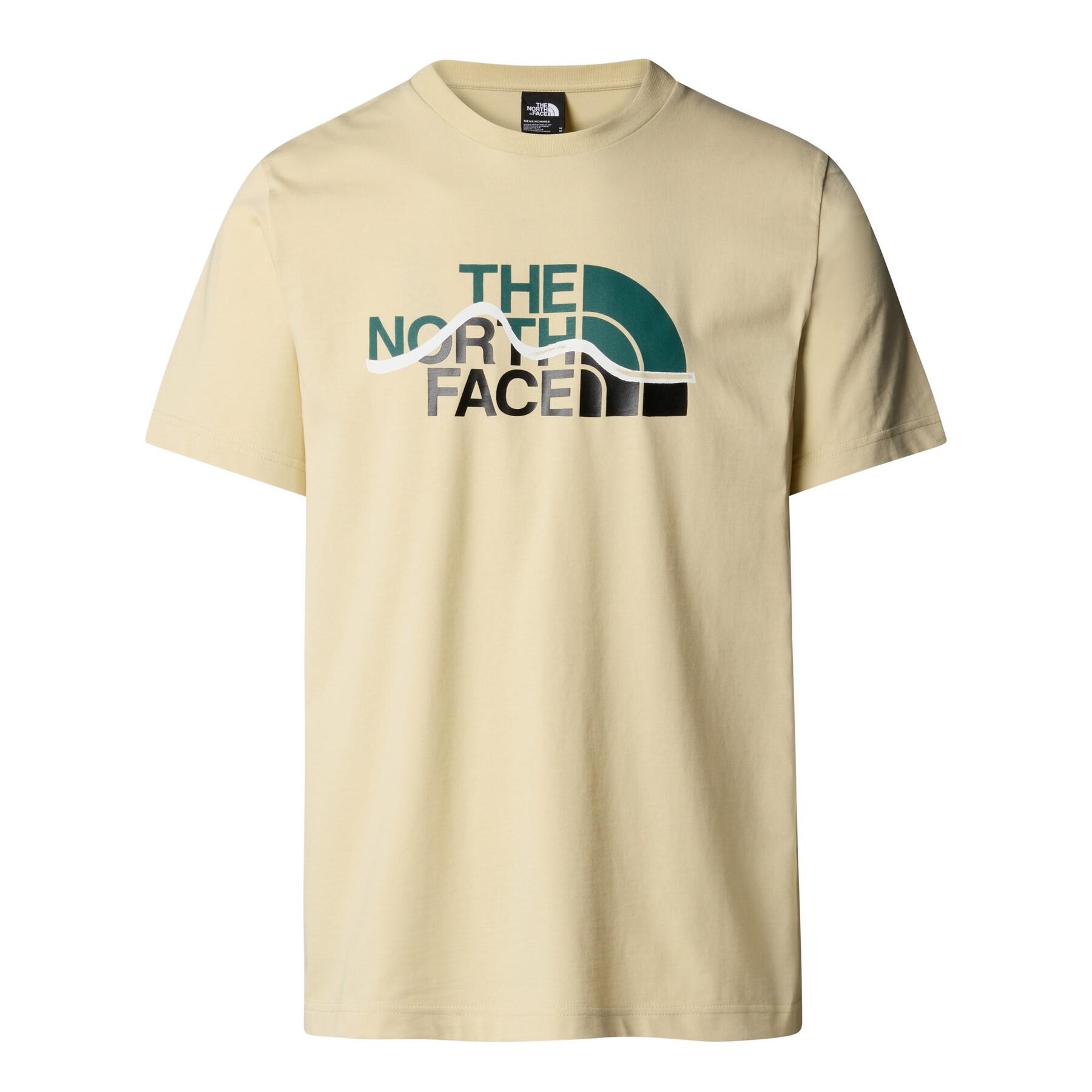 The North Face Koszulka Mountain Line Nf0A87Nt3X4