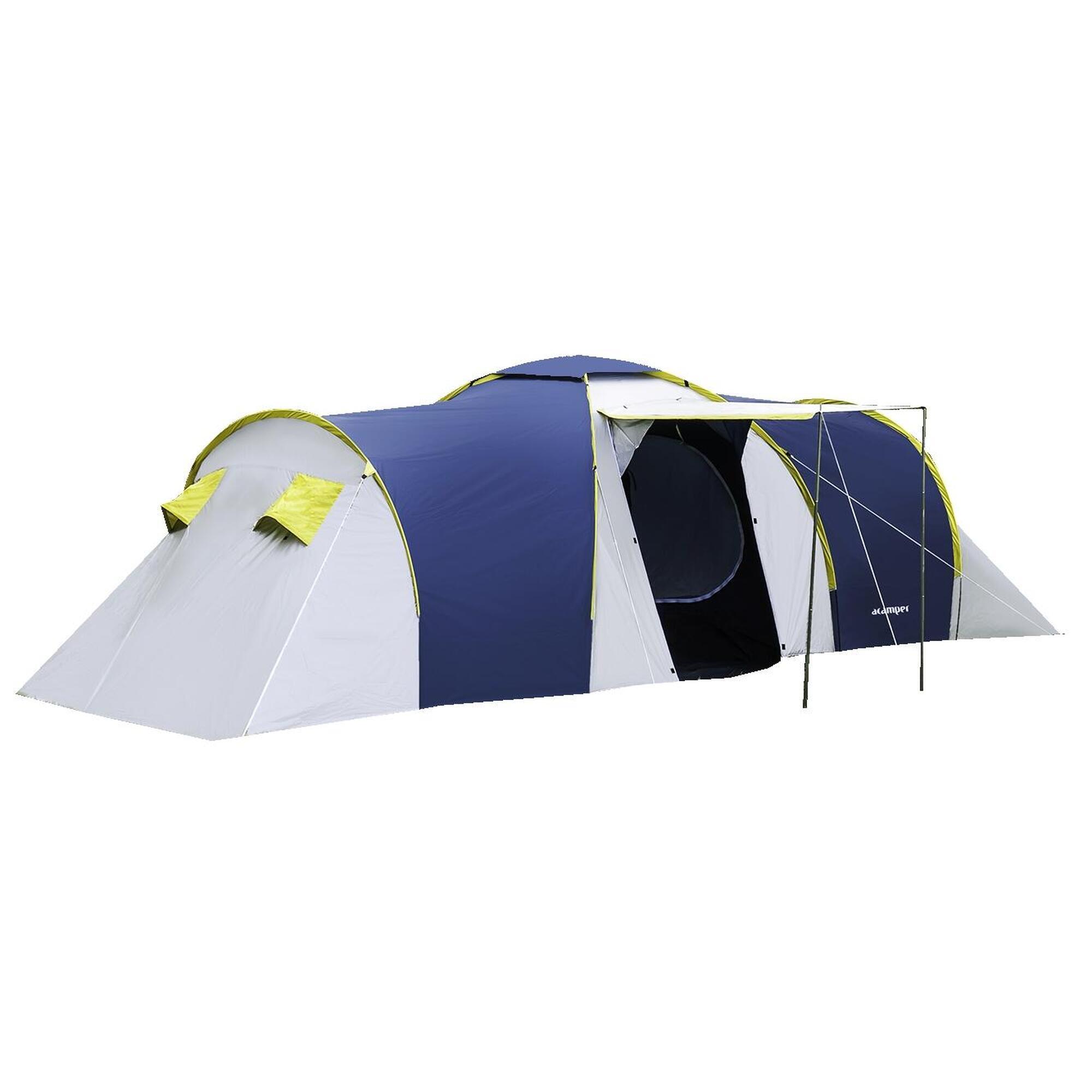 NADIR 6 PRO niebieski - namiot turystyczny 6-osobowy Acamper