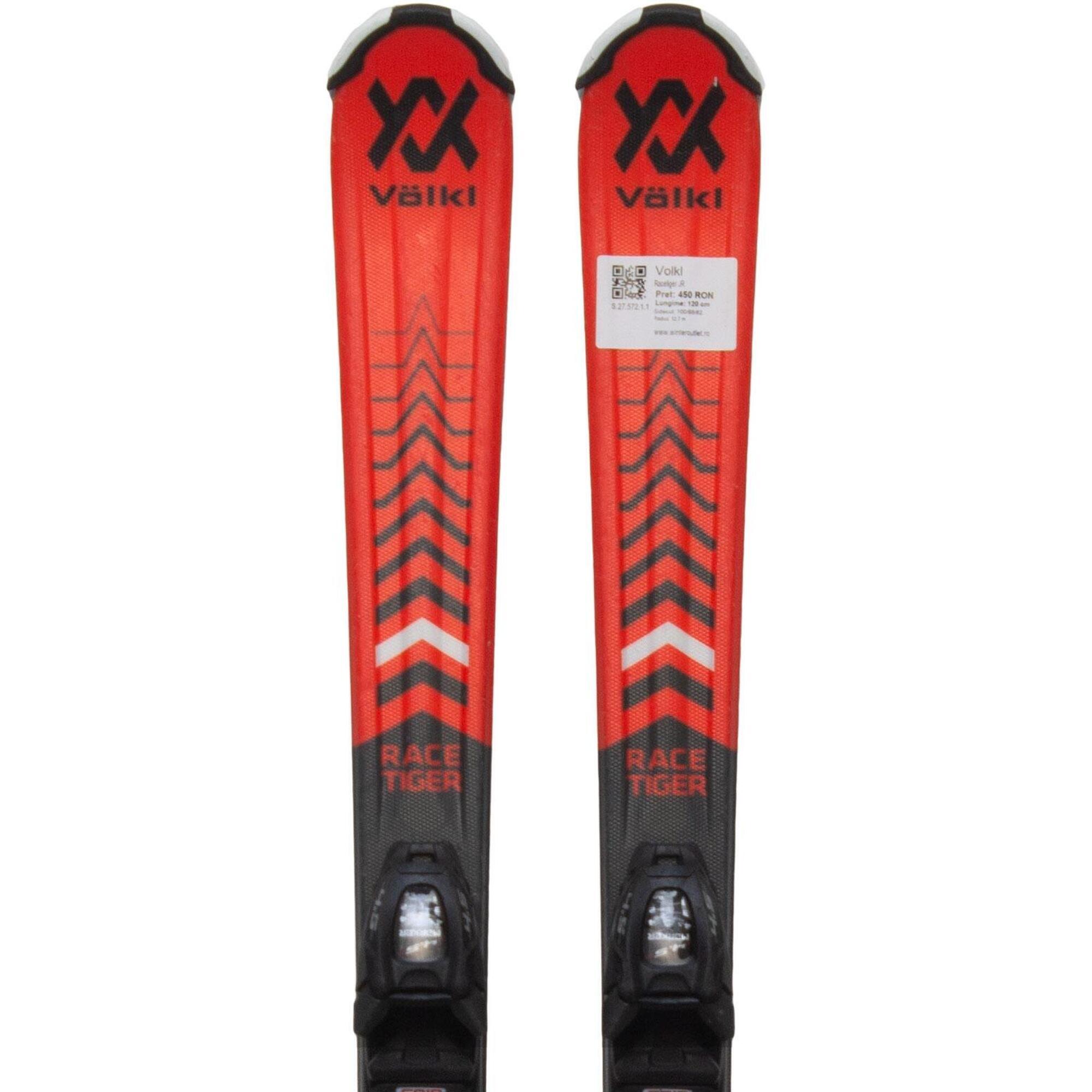 Second Life- Narty VOLKL Racetiger JR, 120 cm - Stan bardzo dobry