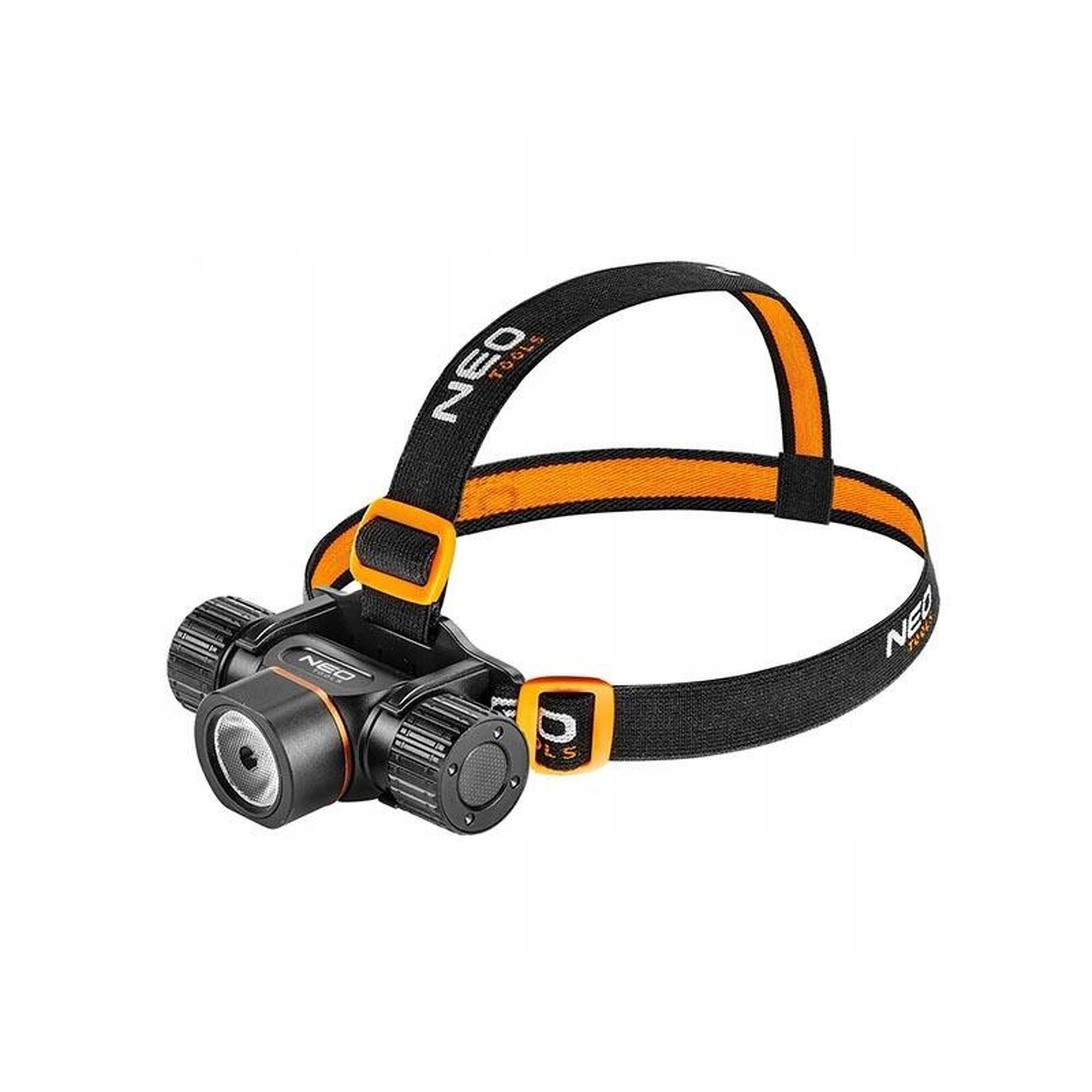 Latarka czołowa akumulatorowa USB 2000 lm