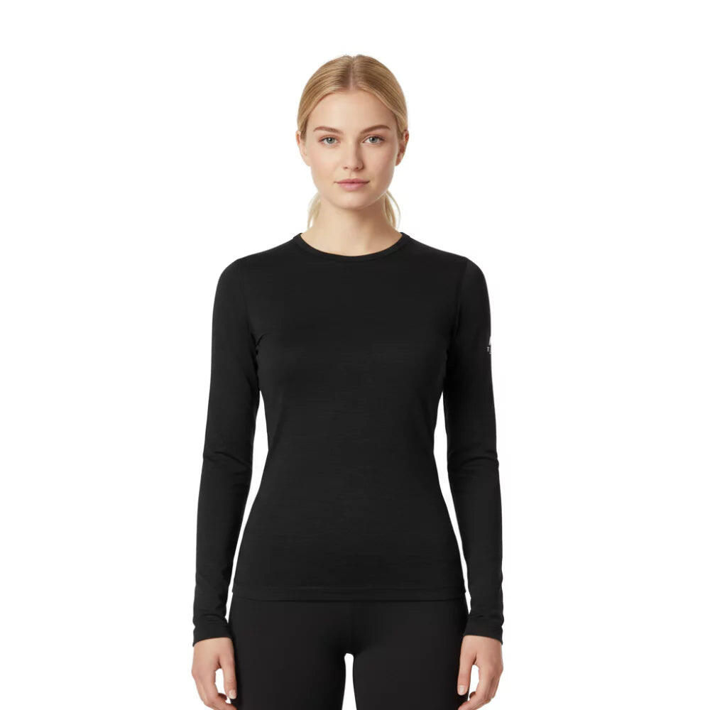 Koszulka z długim rękawem damska 100% wełny merynosów - Bjork 210