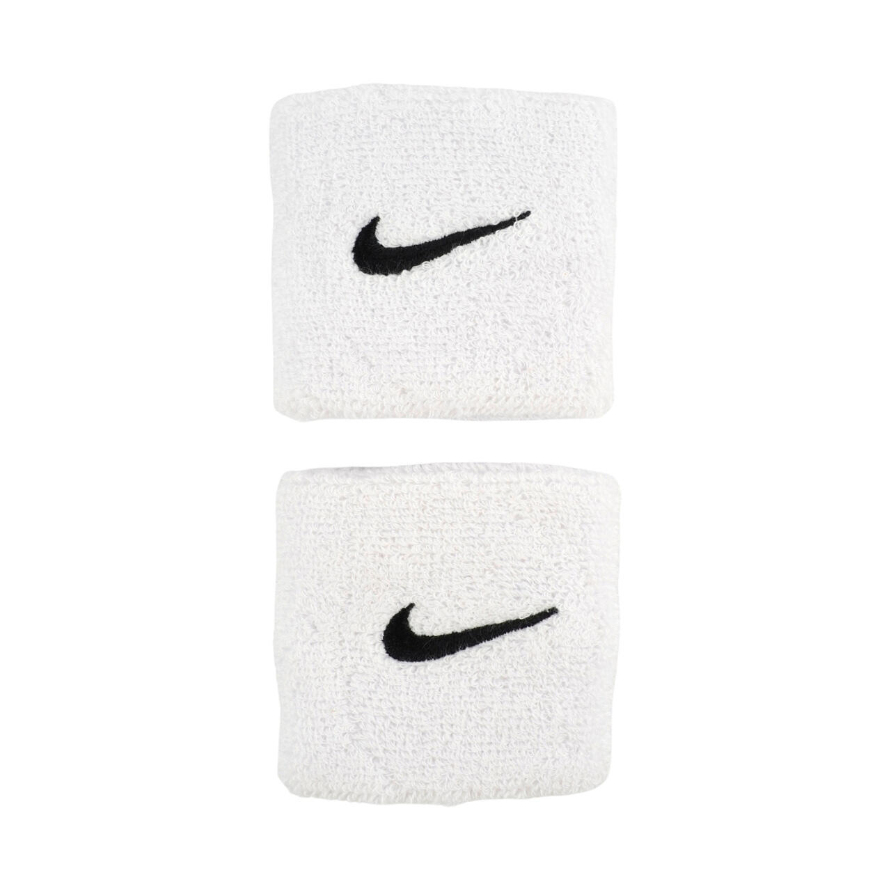 Frotki na rękę Nike Swoosh Wristbands 2 szt. białe N1012405101OS