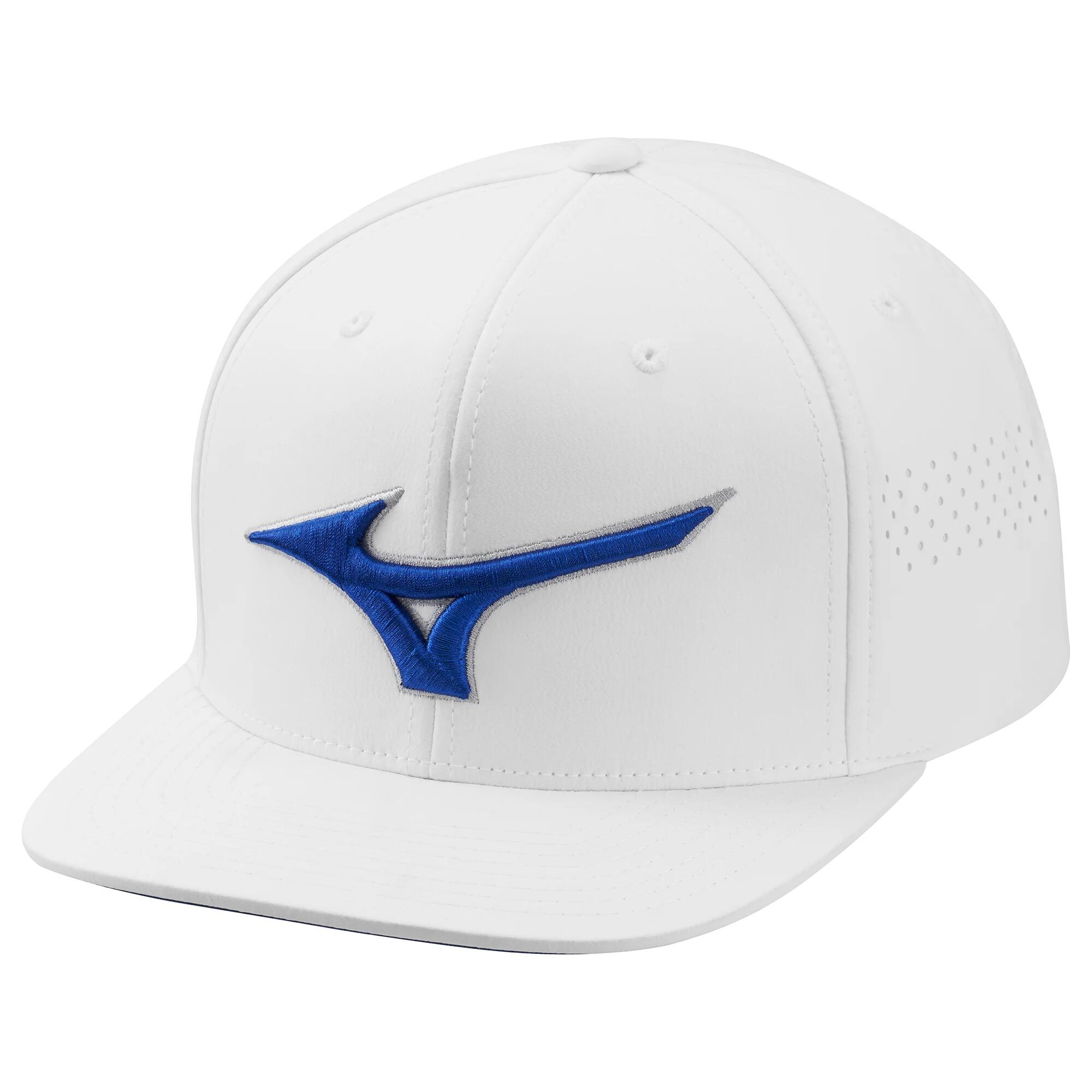 Czapka z daszkiem golf Mizuno Tour Flat Snapback Biały