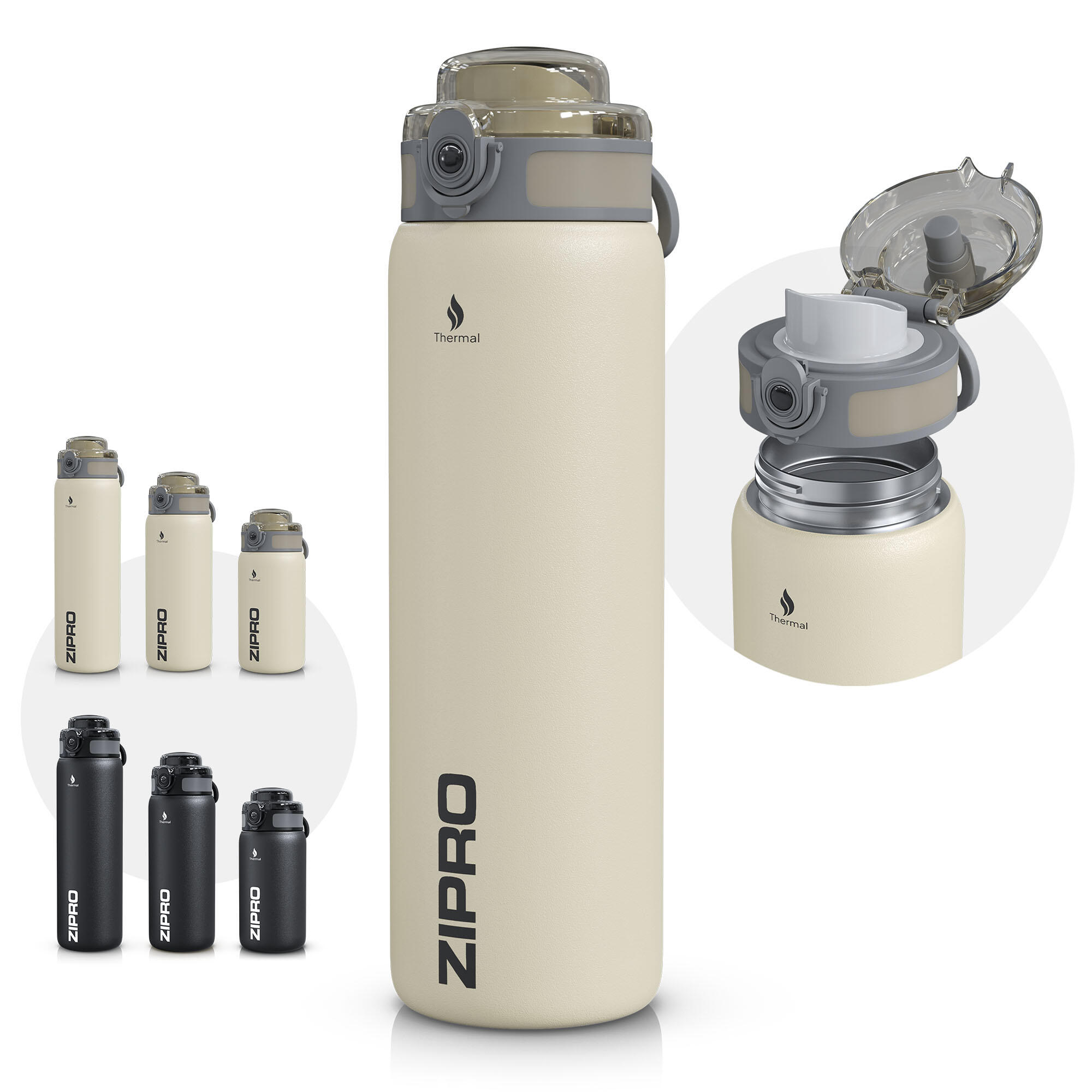 Kubek Termiczny Butelka Termoaktywna Zipro