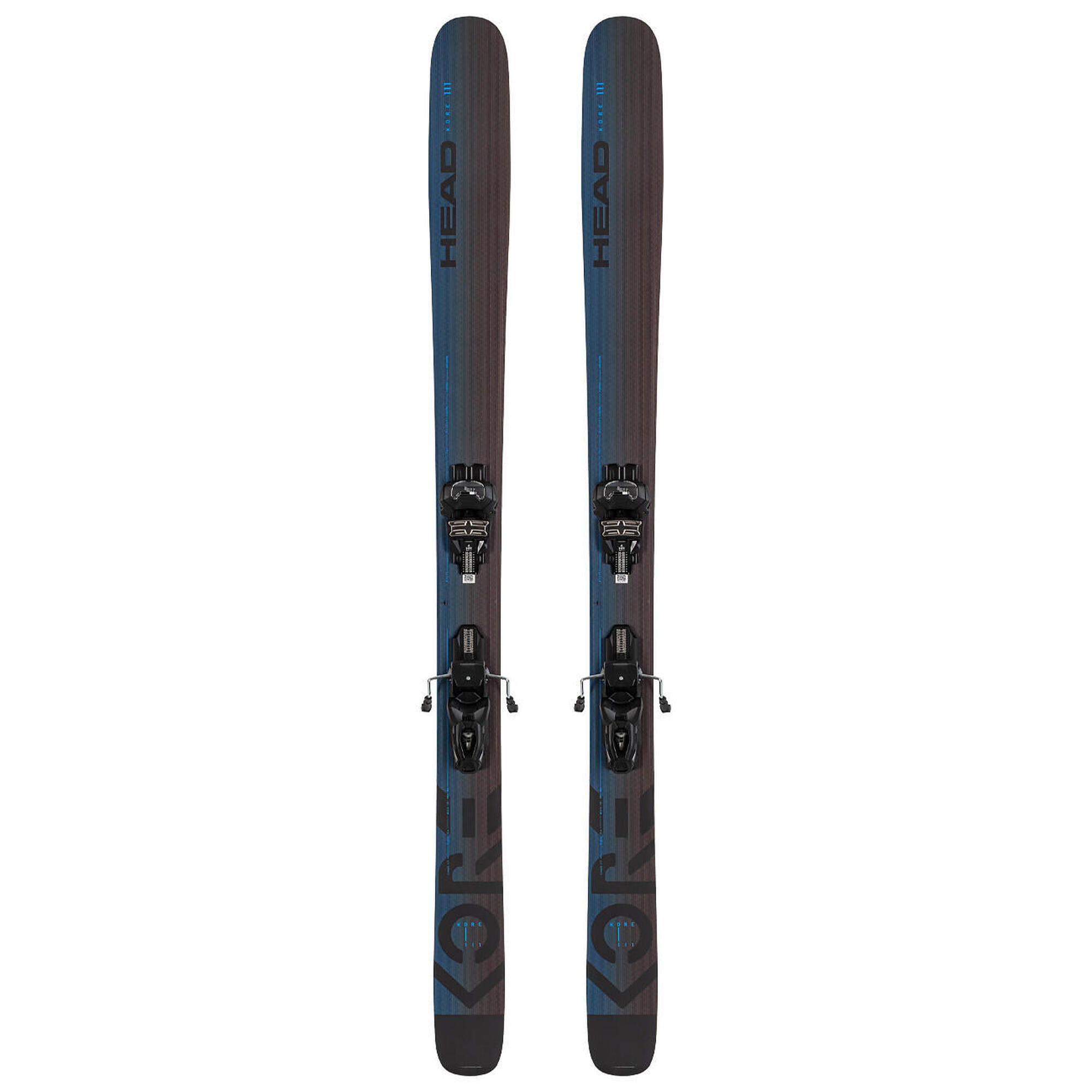 Narty allmountain freeride HEAD KORE 111 + wiązania TYROLIA ATTACK 11 z GRIPWALK