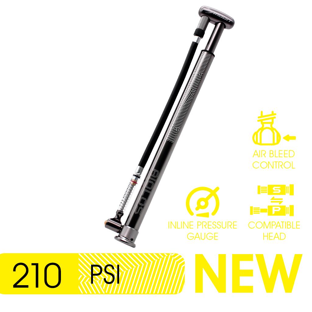 Mini aluminiowa pompa prętowa Moon Aiolos Mfp