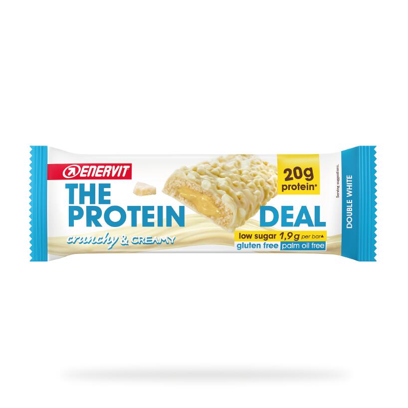 Baton proteinowy Enervit The Protein Deal Double White
