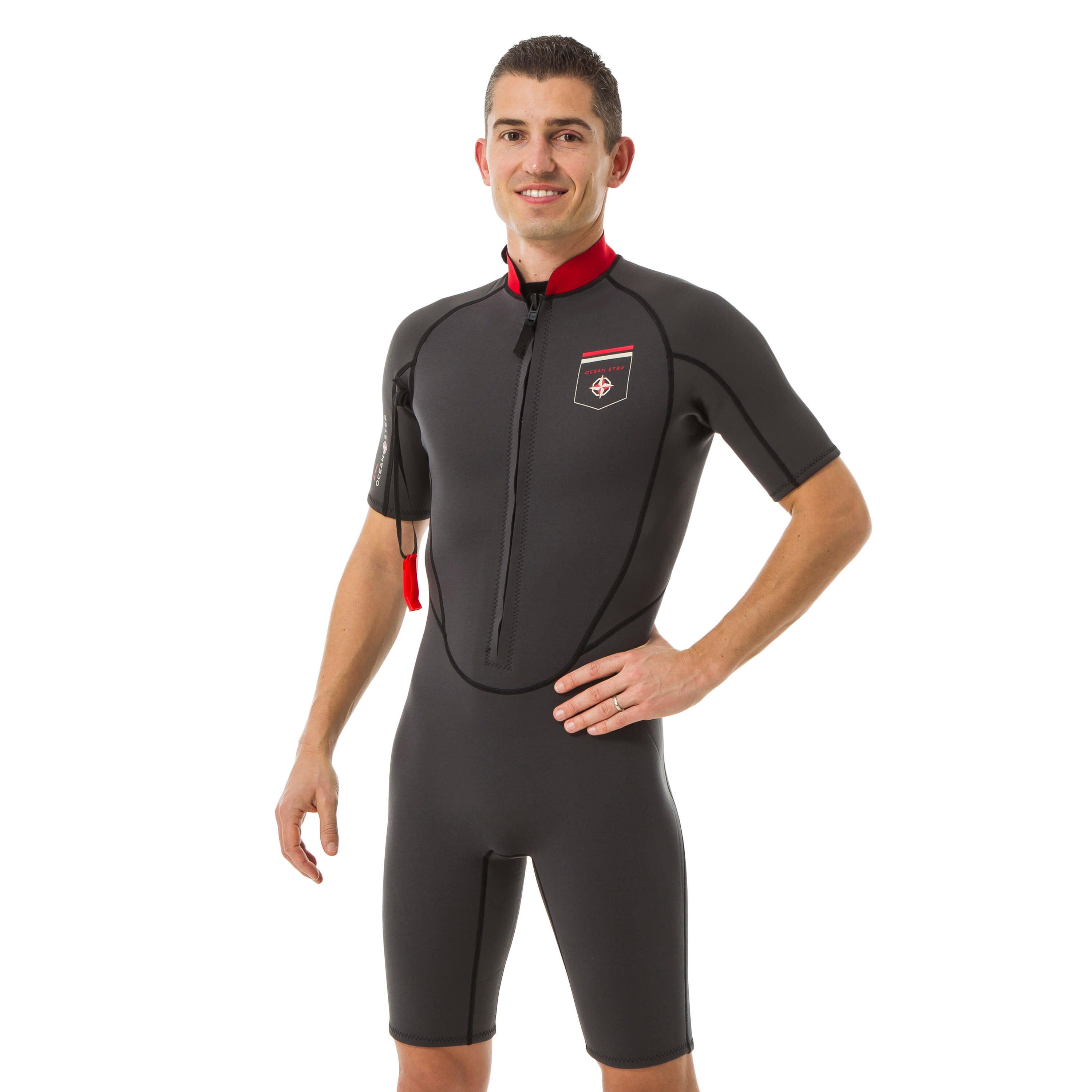 Krótka pianka do chodzenia w wodzie męska Ocean Step neopren 2/2 mm