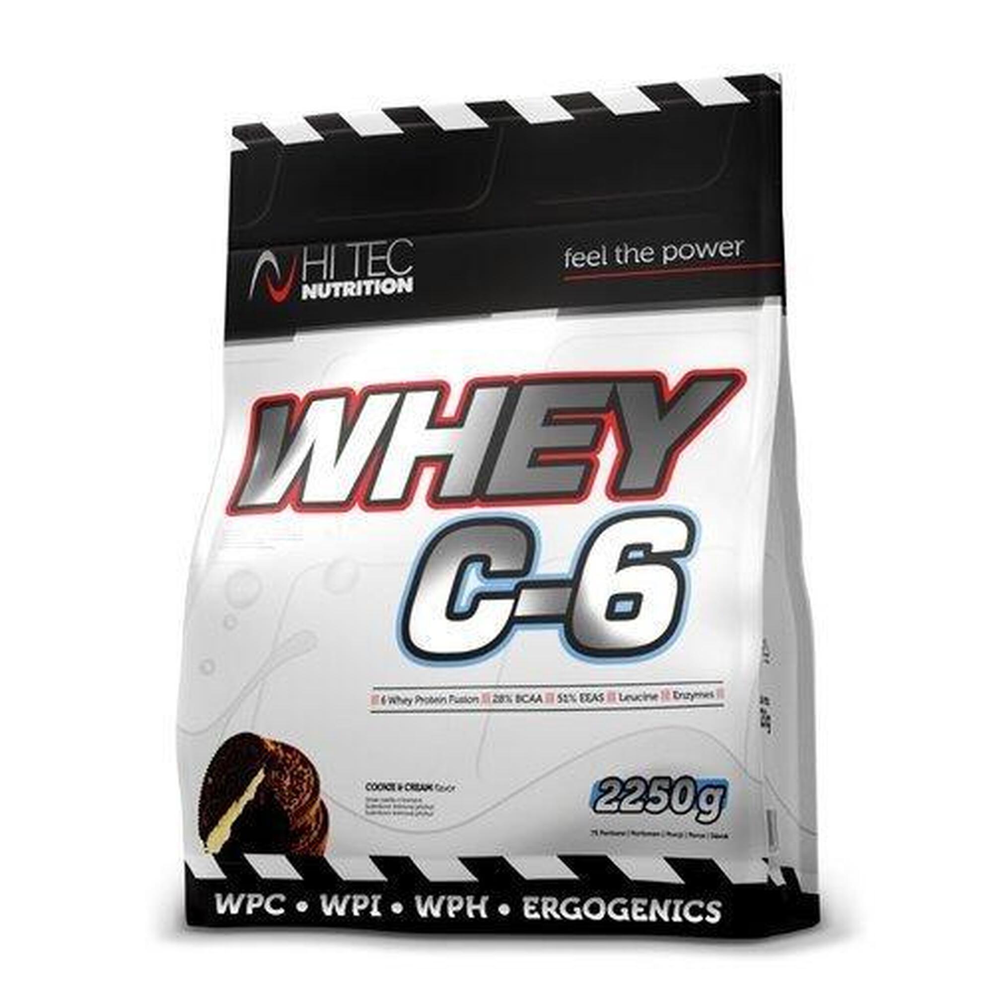Odżywka białkowa HI TEC Whey C-6 2250g Ciastko z Kremem