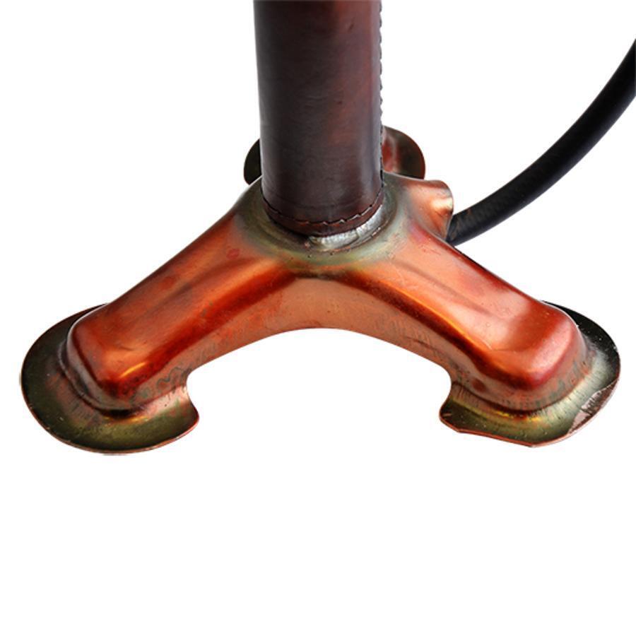 Pompka do stóp z prawdziwej skóry Selle Montegrappa Charleston made in Italy