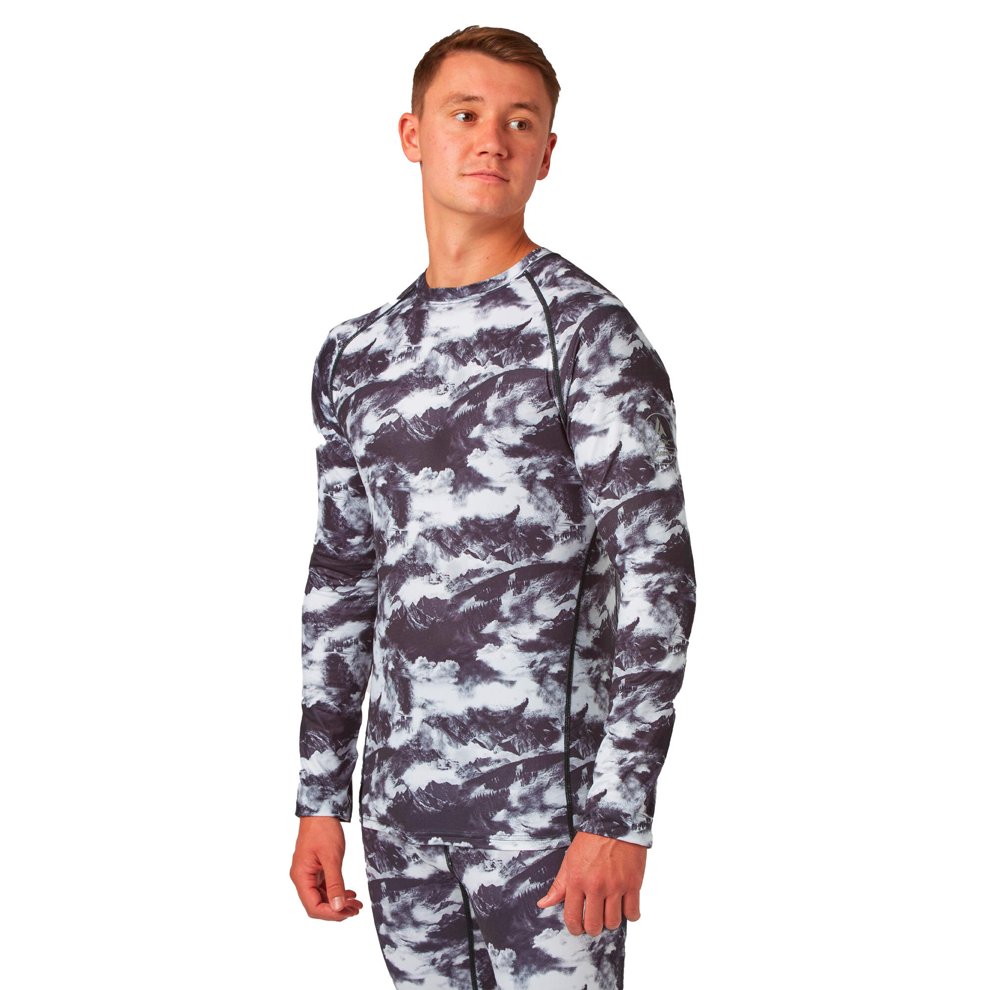 Longsleeve termoaktywny męski Surfanic Bodyfit Limited Edition Crew Neck