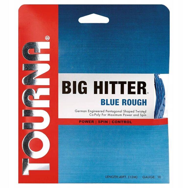 Naciąg tenisowy Tourna Big Hitter Blue Rough 1.25 - niebieski