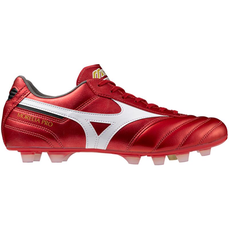 Buty piłkarskie męskie Mizuno Morelia II Pro FG morelia 40th red/white/black