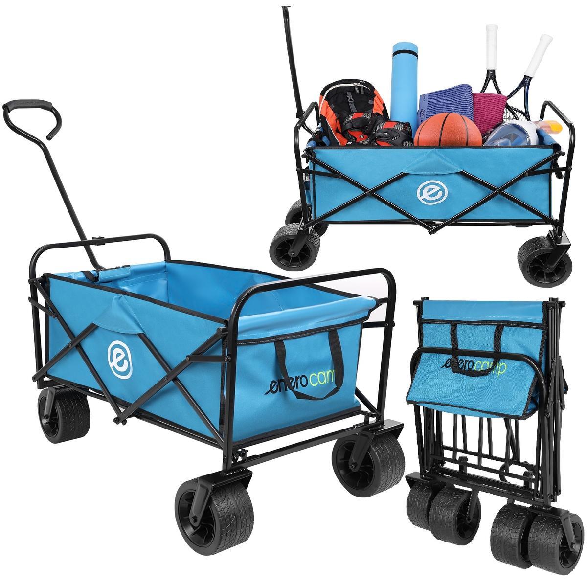 Wózek tusrystyczno plażowy Enero Camp 66x48x90cm składany