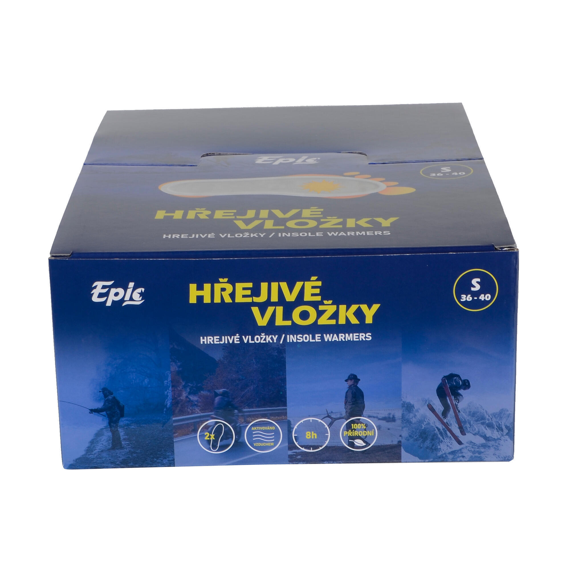 Ciepłe wkładki do butów Epicstar, wielkość S - 30 par
