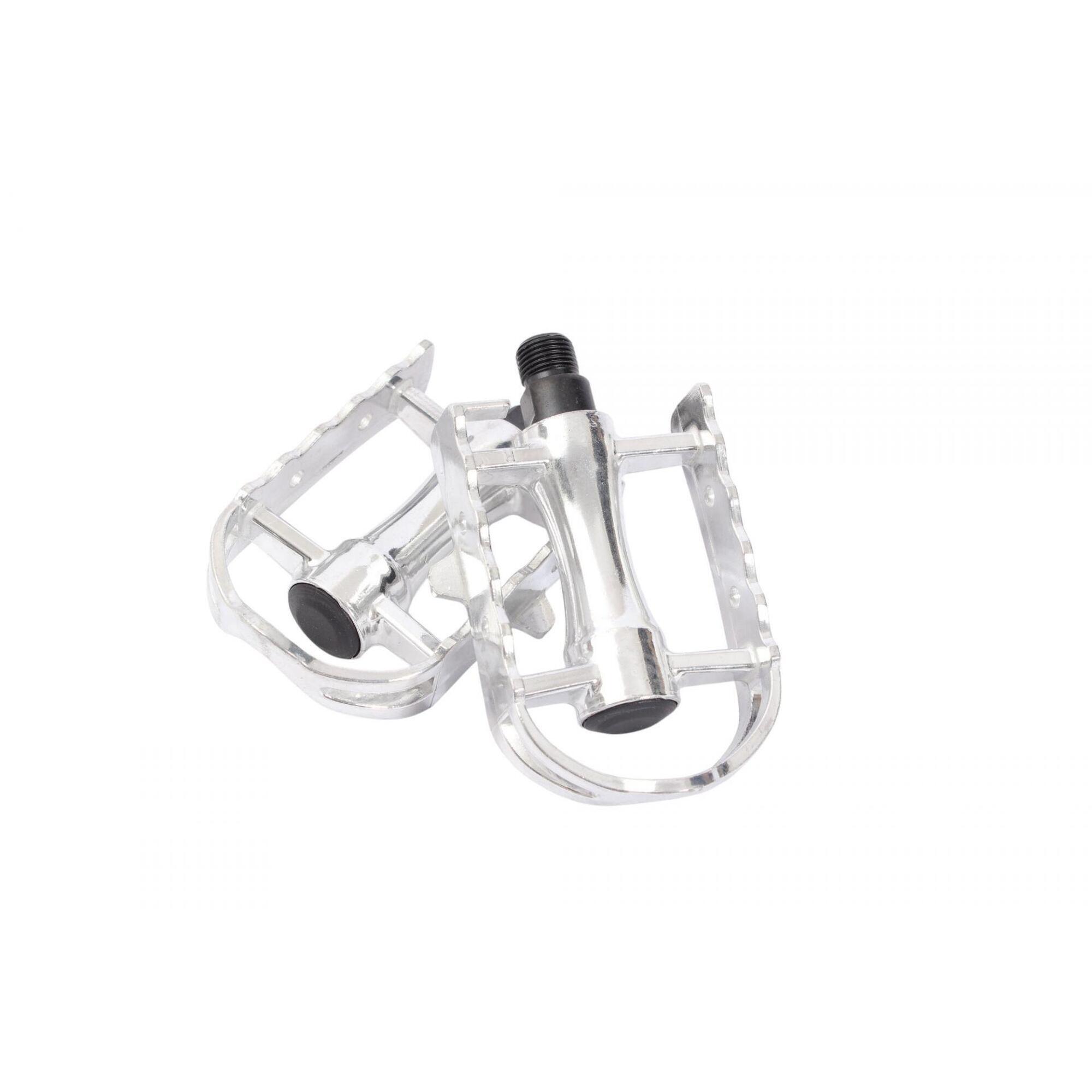 Pedały MTB fixie KHE A11 9/16 cala aluminium