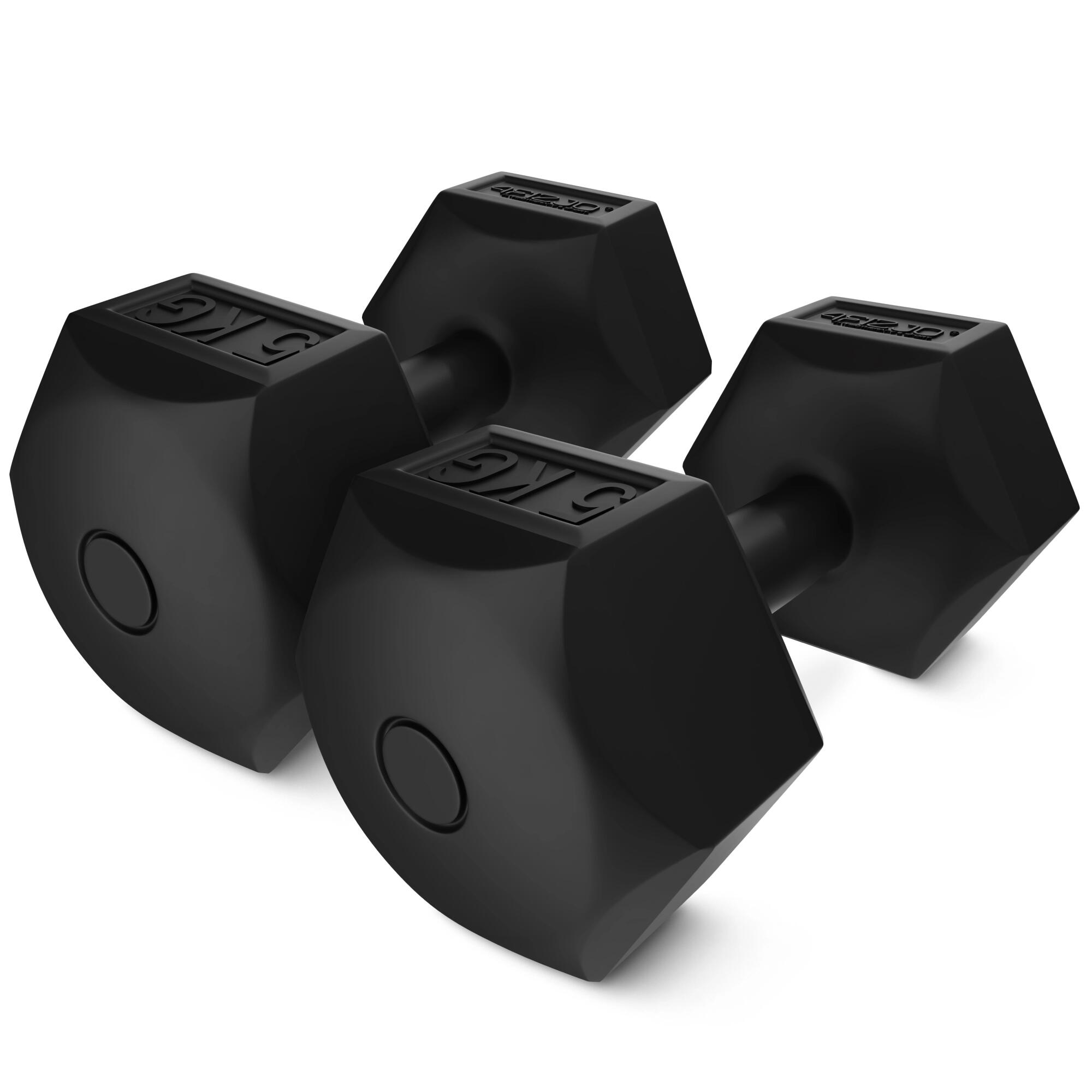 Hantelki bitumiczne do ćwiczeń siłowych 4FIZJO