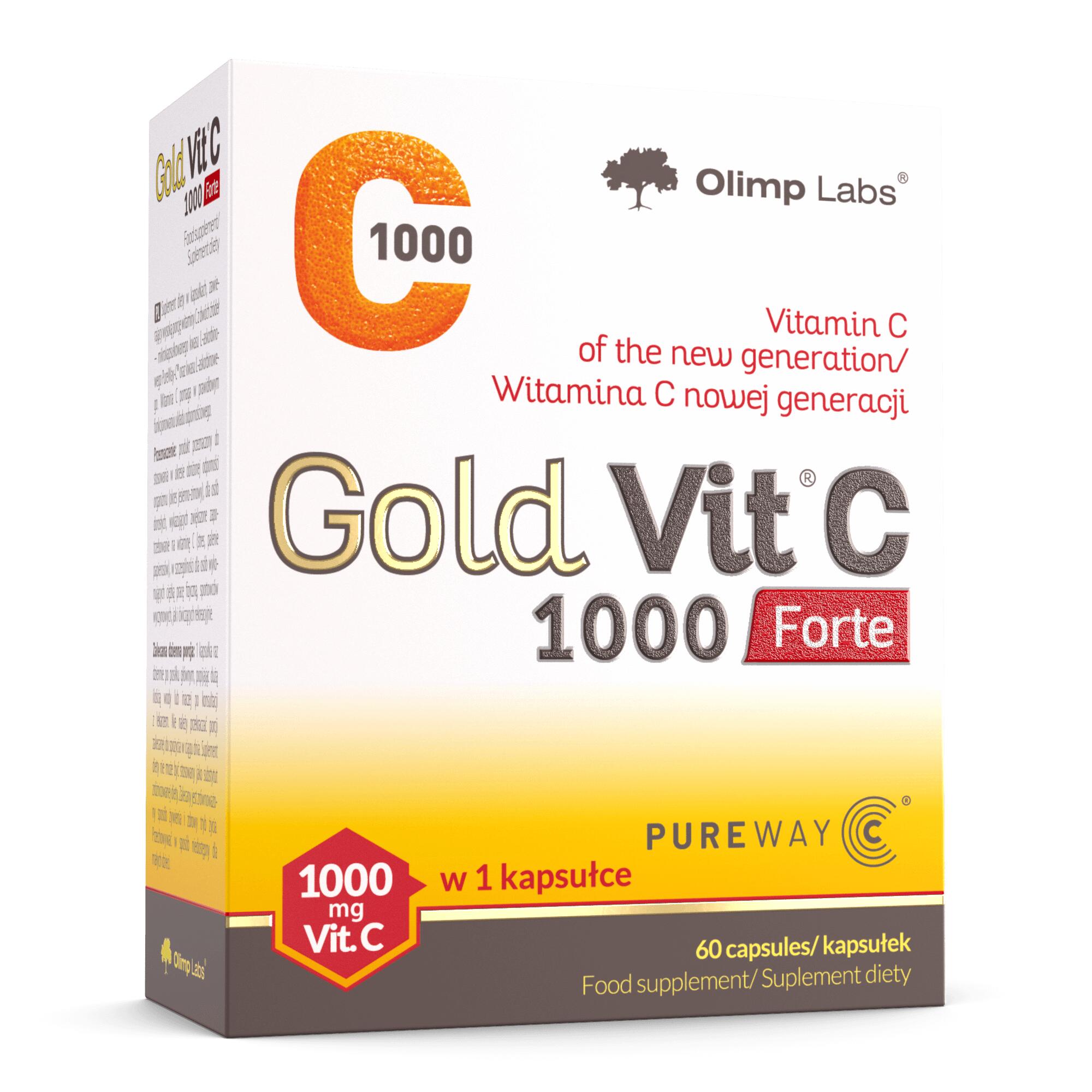 Gold-Vit® C 1000 Forte Olimp - 60 Kapsułek