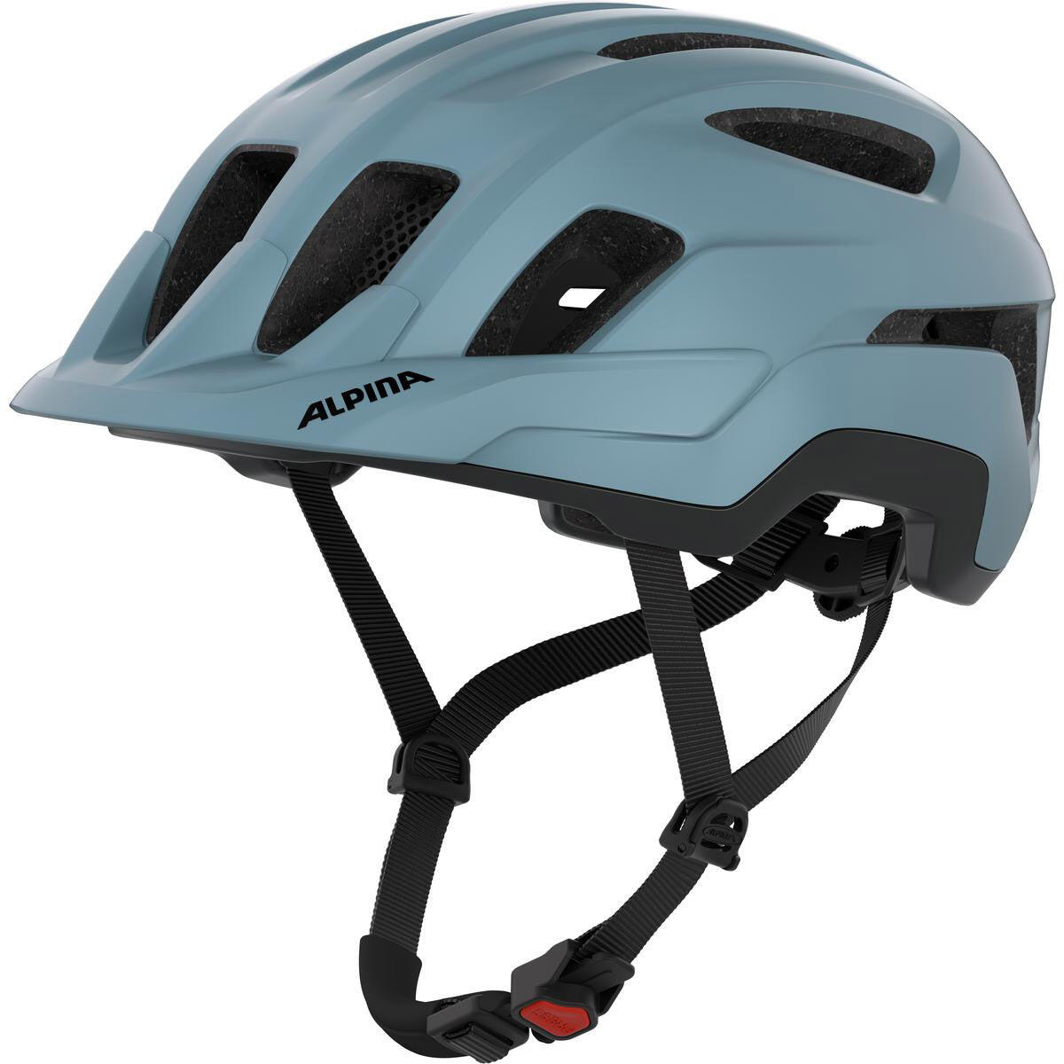 Kask Olympic Alpina Paranus 55-59 cm pastelowy niebieski
