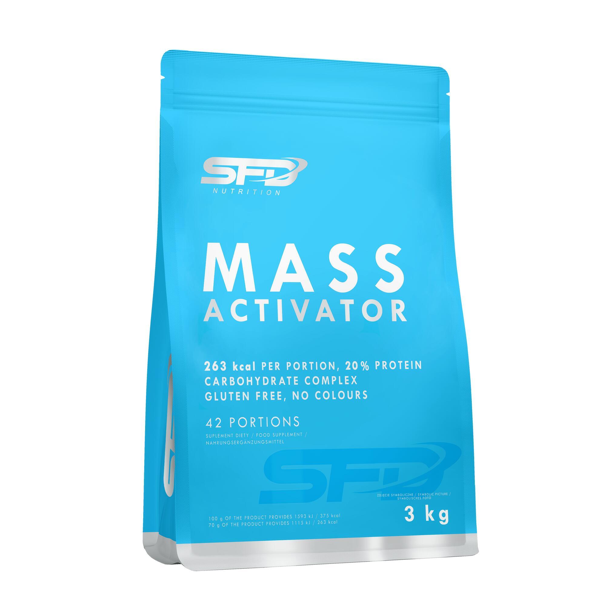 Odżywka węglowodanowo-białkowa SFD MASS ACTIVATOR 3000g Czekolada-nugat-karmel