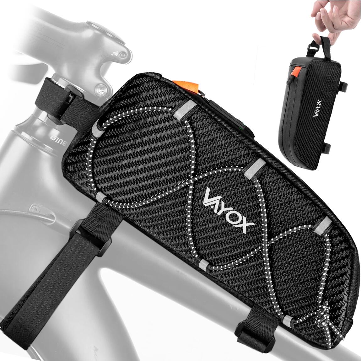 Torba rowerowa na ramę VAYOX VA0347 wodoodporna