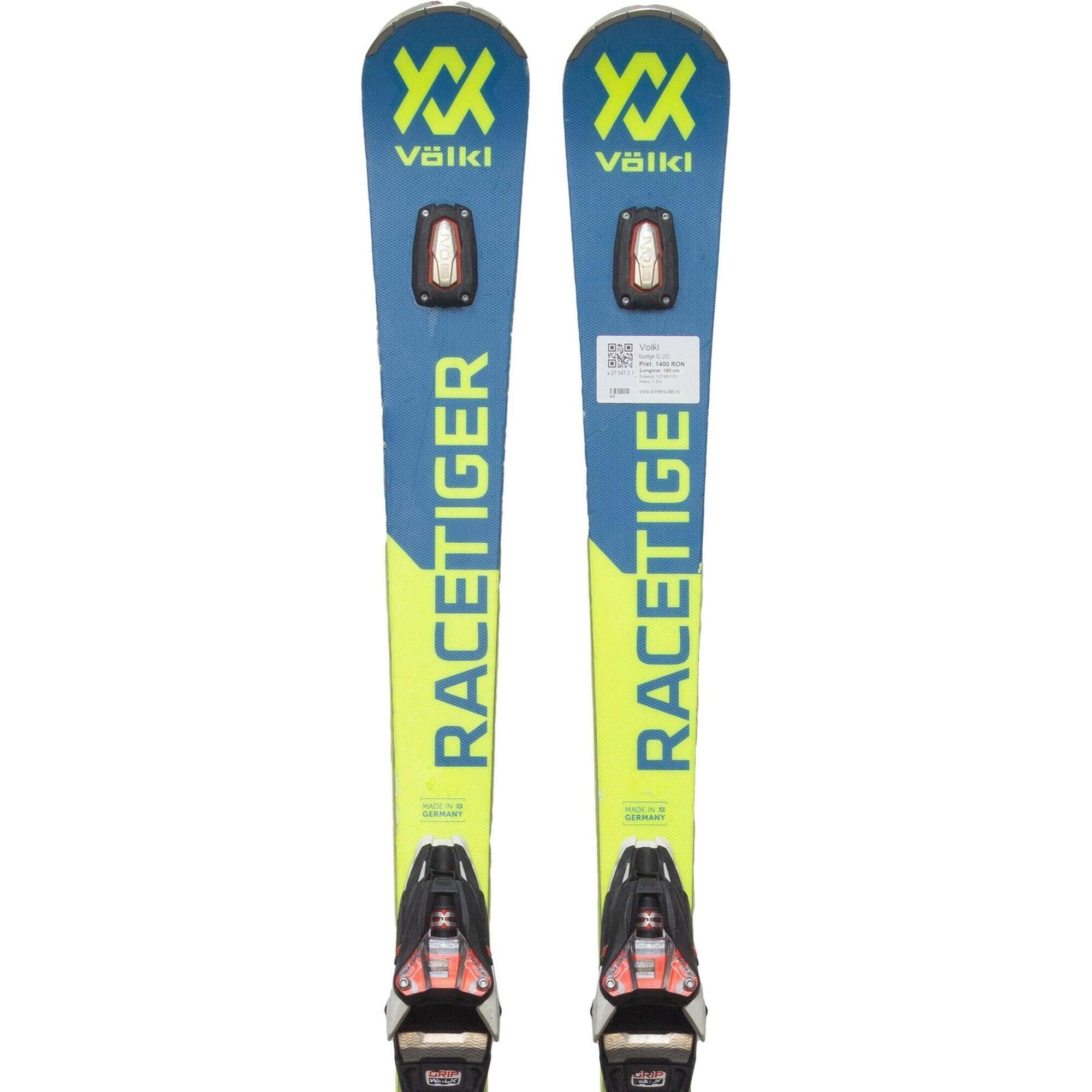 Second Life- Narty VOLKL Racetiger SL UVO, 160 cm- Stan bardzo dobry