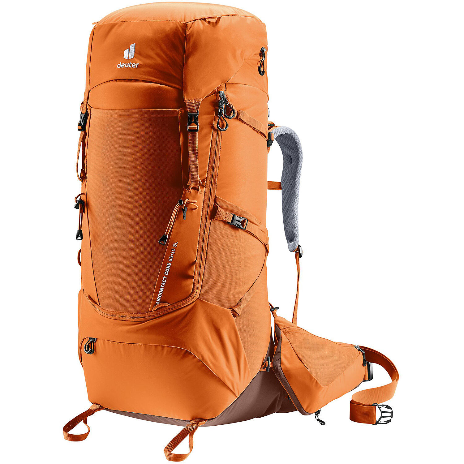 Plecak trekkingowy damski Deuter Aircontact 65+10 SL - chestnut/umbra