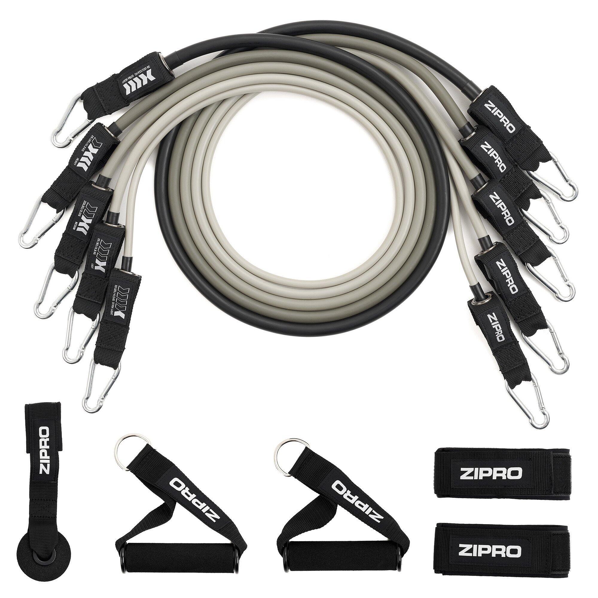 Linki oporowe Resistance Tubes Zipro z akcesoriami 11 elementów