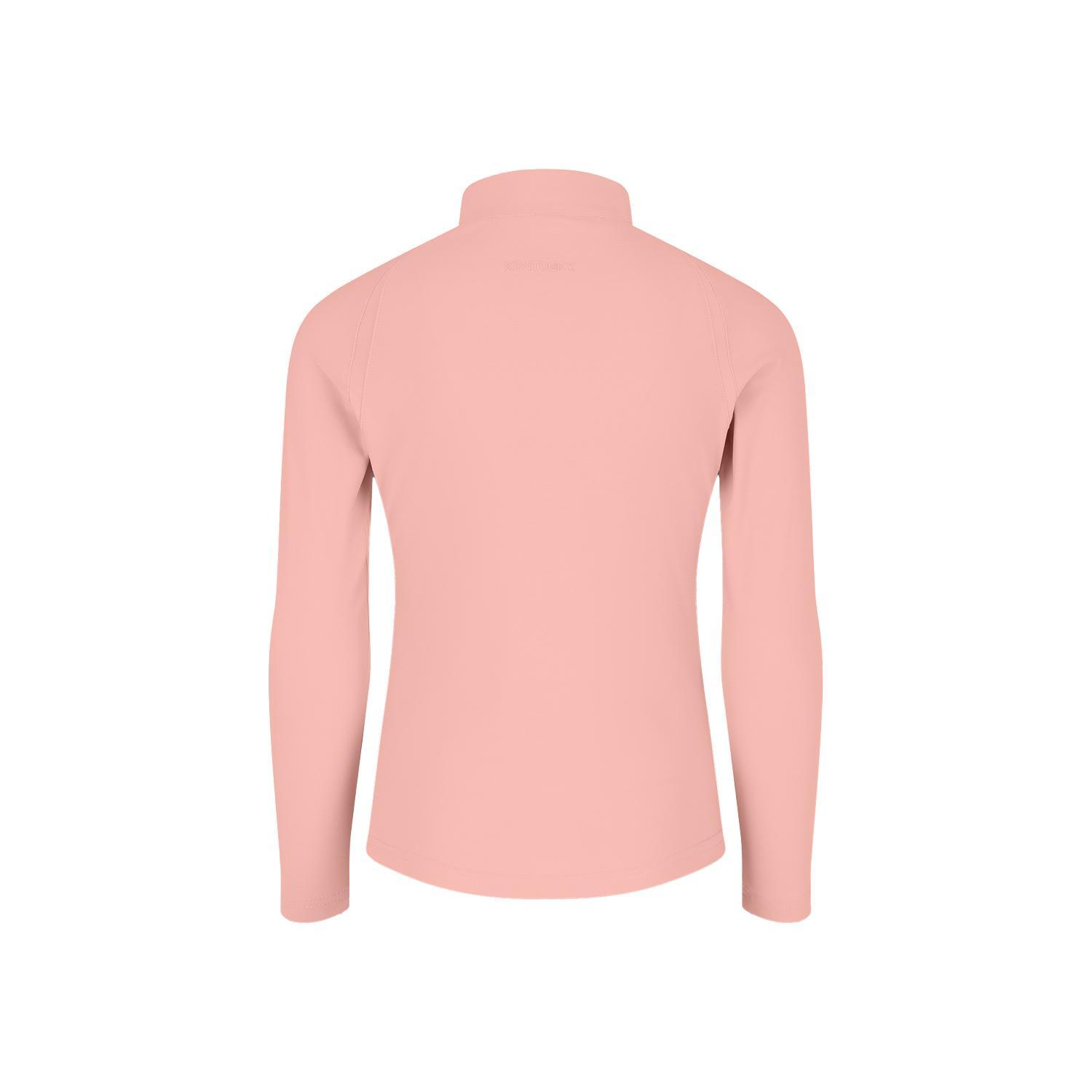 Dziewczęca koszulka polo z długim rękawem do jazdy konnej Kentucky Madrid