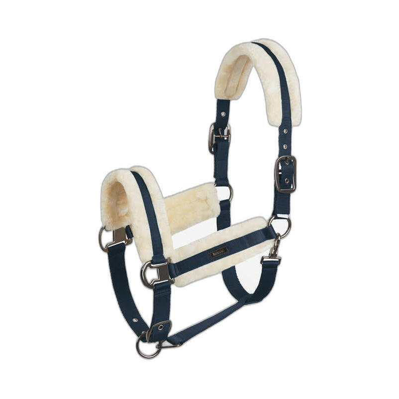 Kantar dla koni z podszewką ze sztucznego futra Horze Marquess