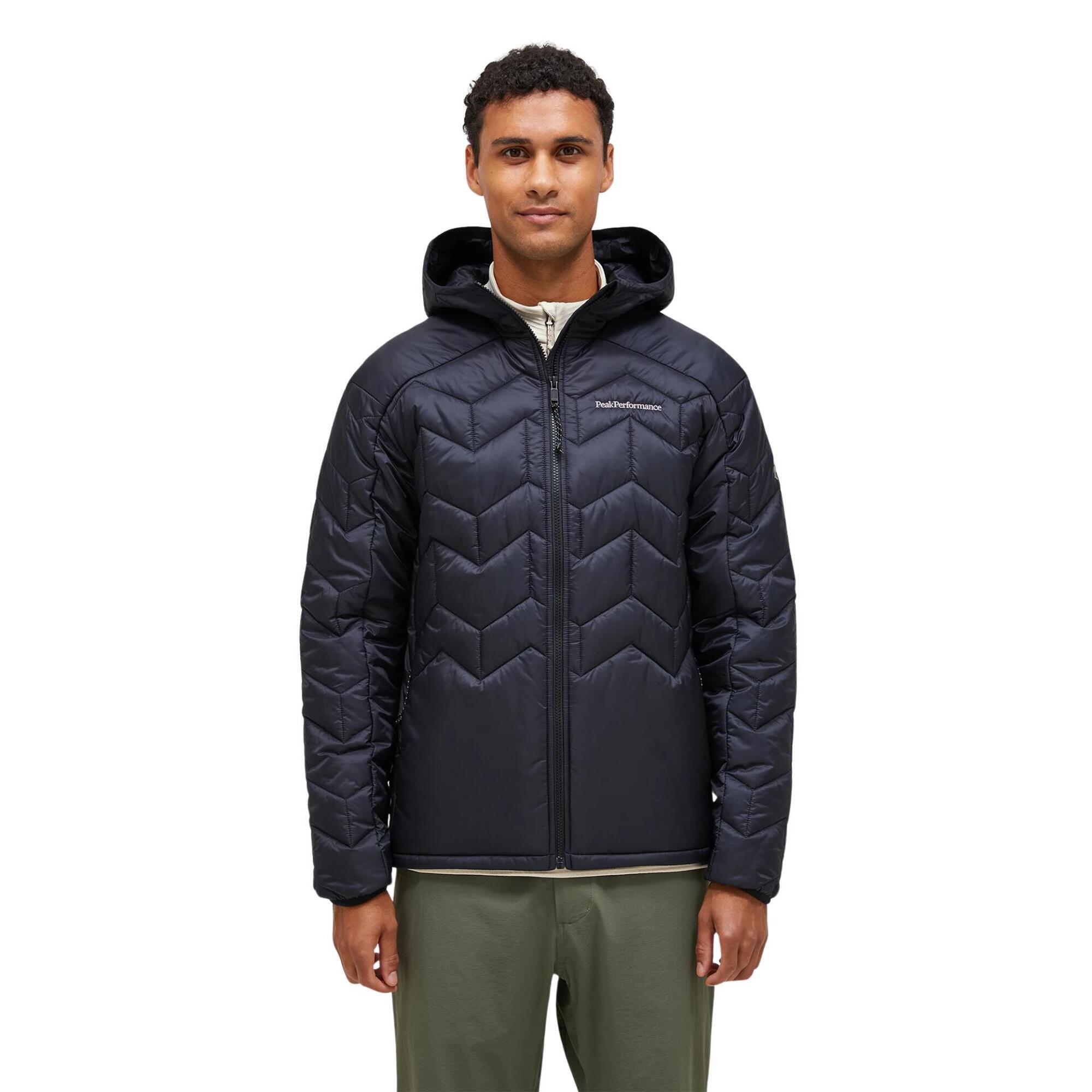 Kurtka Peak Performance męska Elevate Liner Hood czarna - M