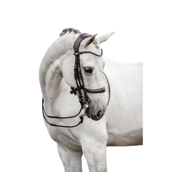 Podwójna wędzidło do jazdy konnej PS of Sweden Paragon