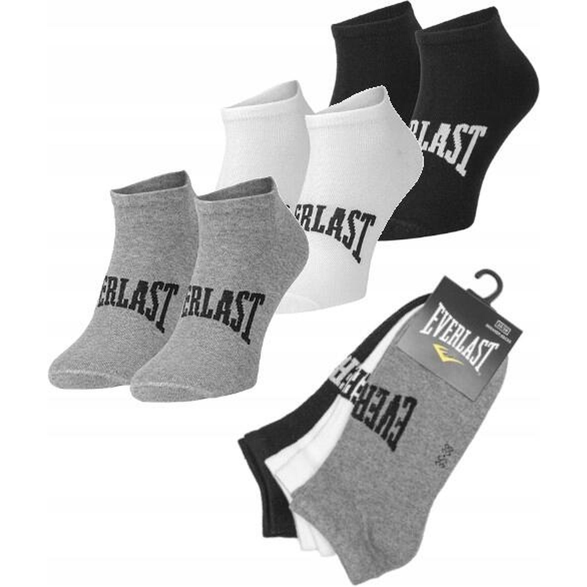Skarpetki sneaker do kostki Everlast 3-pak