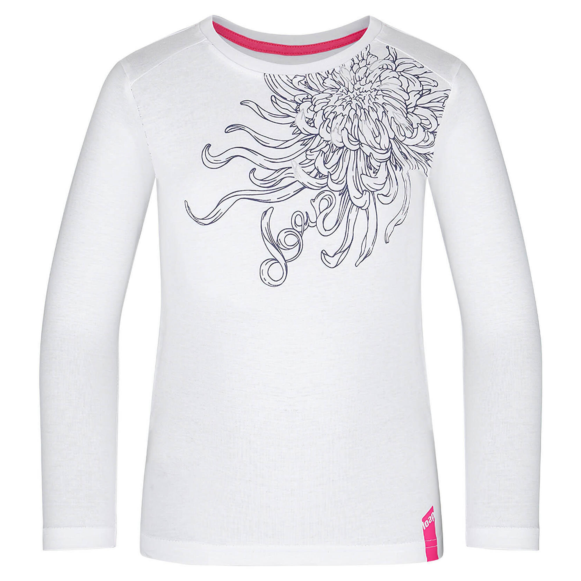 Dziecięce T-shirt Bizel 116 - Miękka bawełna w kwiatowy nadruk