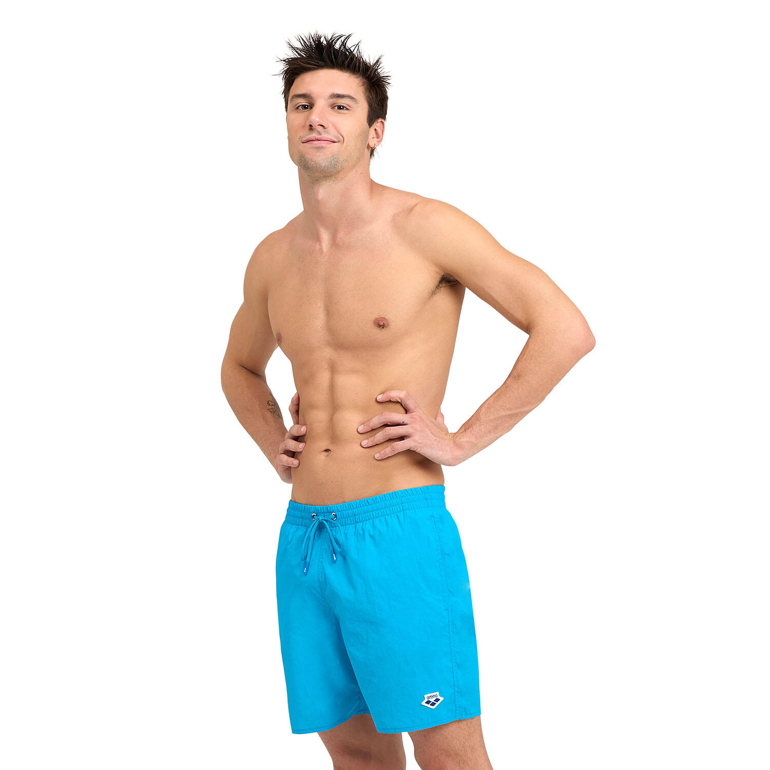 Arena Icons Solid Boxer - Turkusowy - Rozmiar Xl