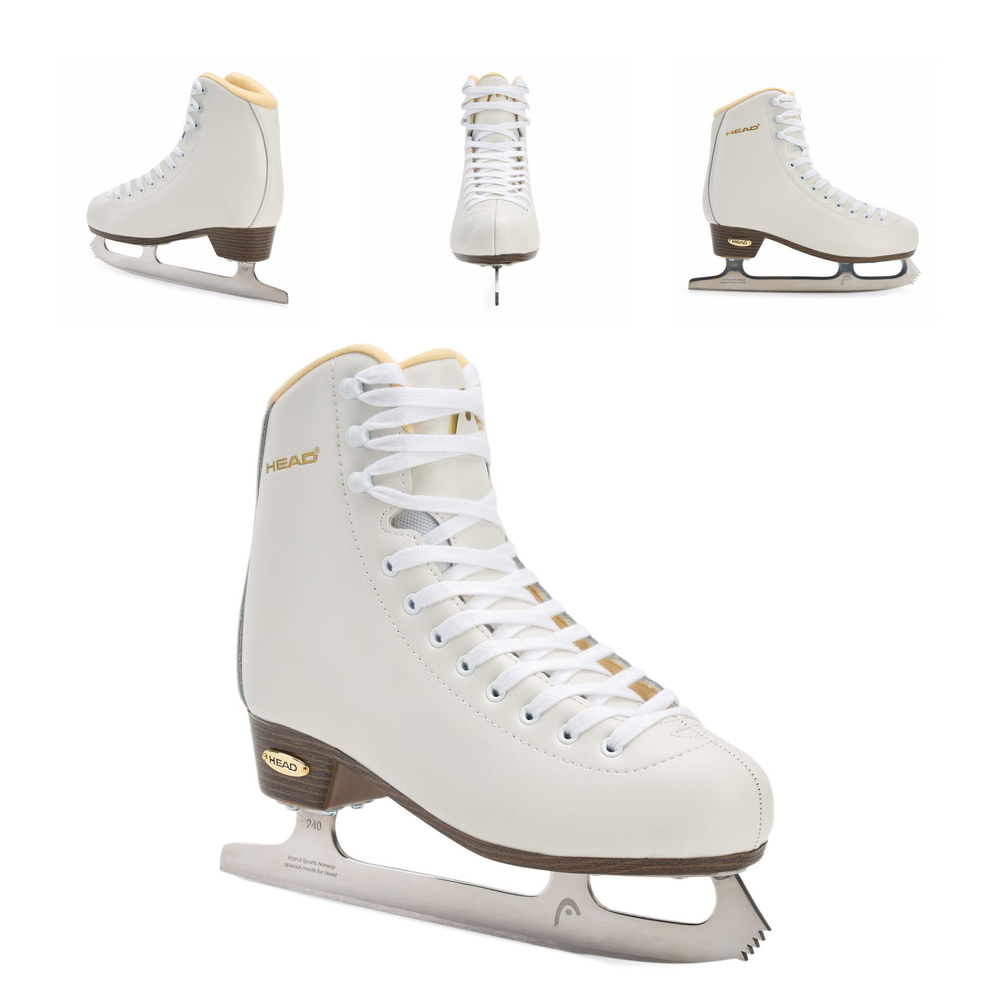 Łyżwy figurowe damskie HEAD F400