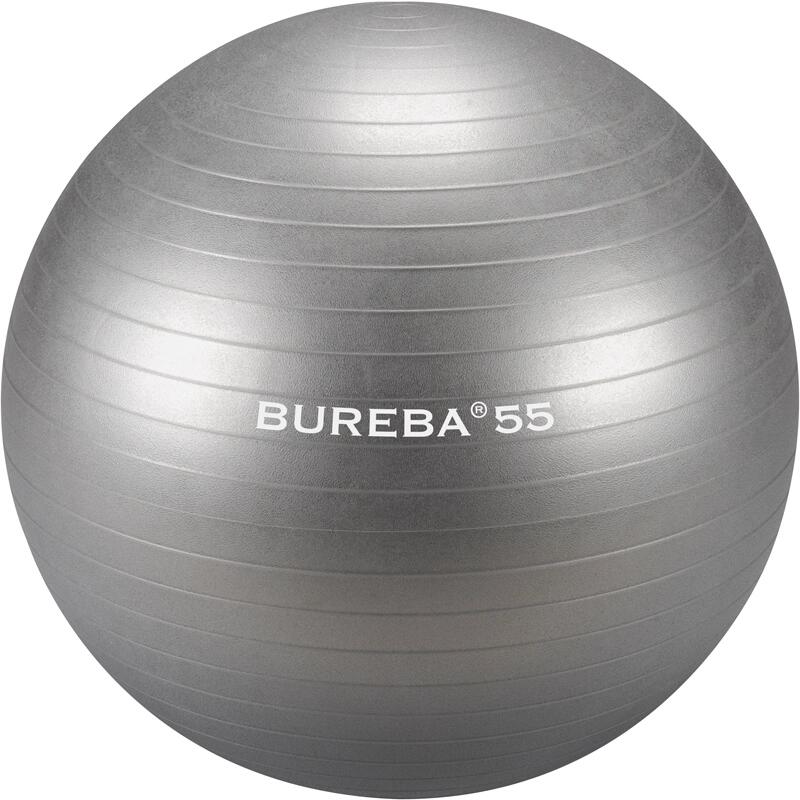 Trendy Bureba piłka fitness 55 cm srebrna