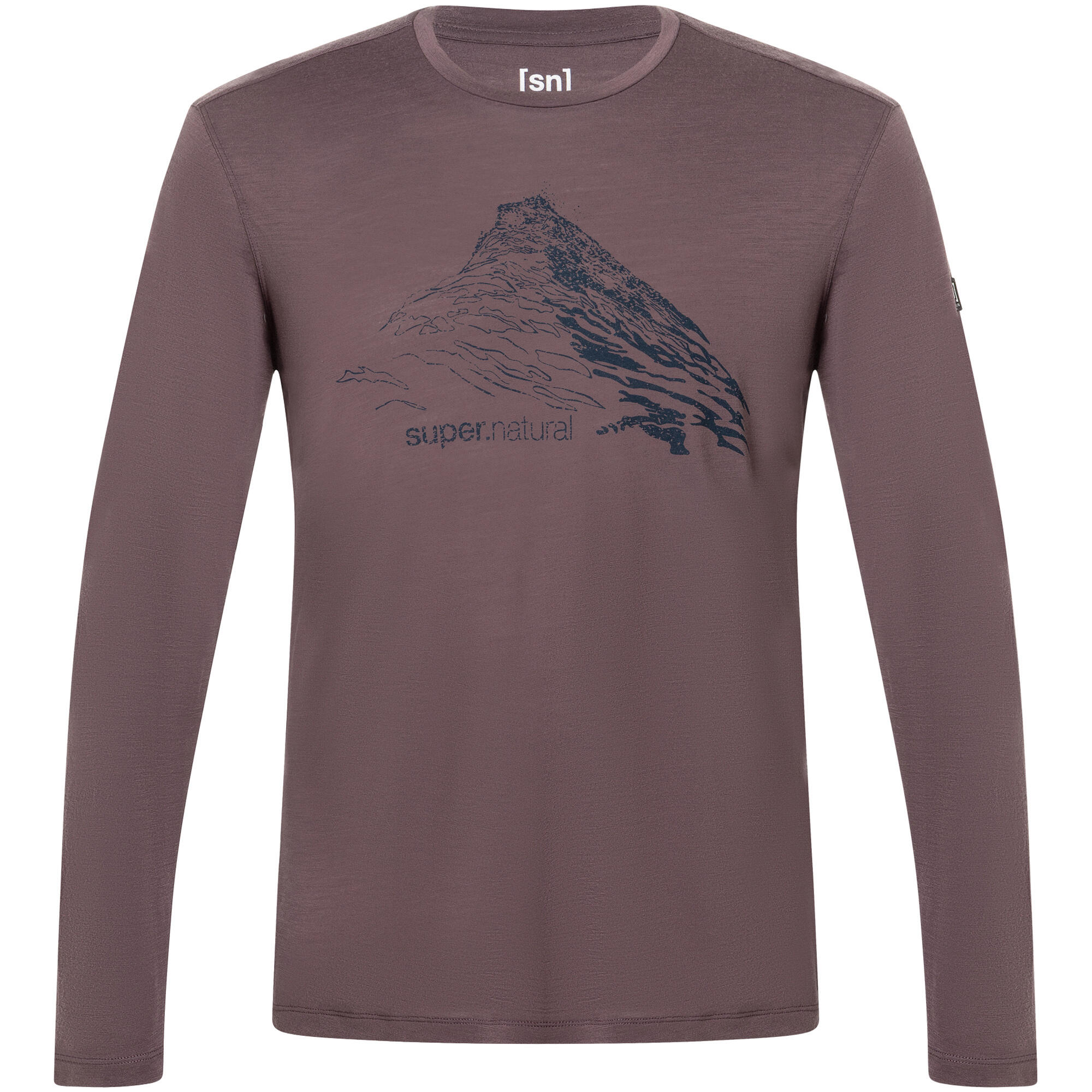 Koszulka z długim rękawem męska SUPER.NATURAL M Mountain Rise LS
