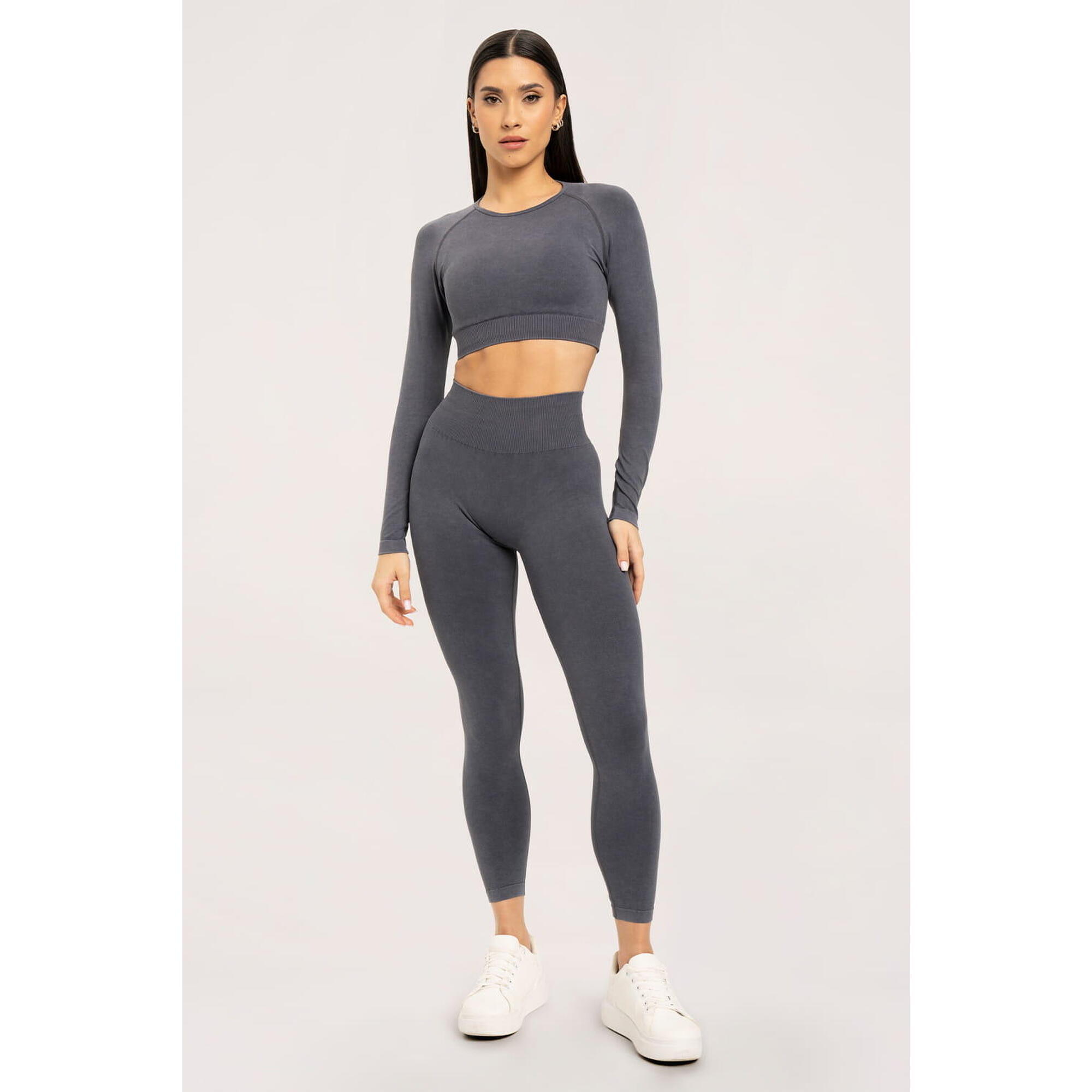 Legginsy fitness damskie Gym Glamour sprane