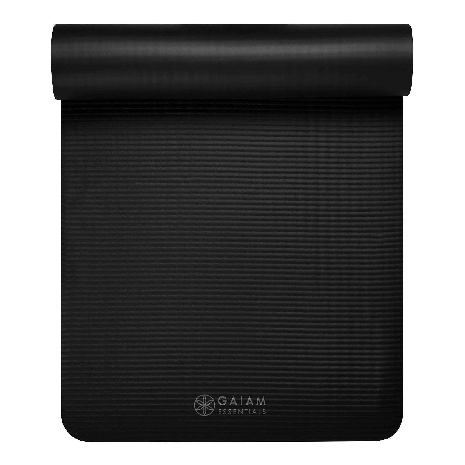 Mata fitness Gaiam 1 mm z paskiem