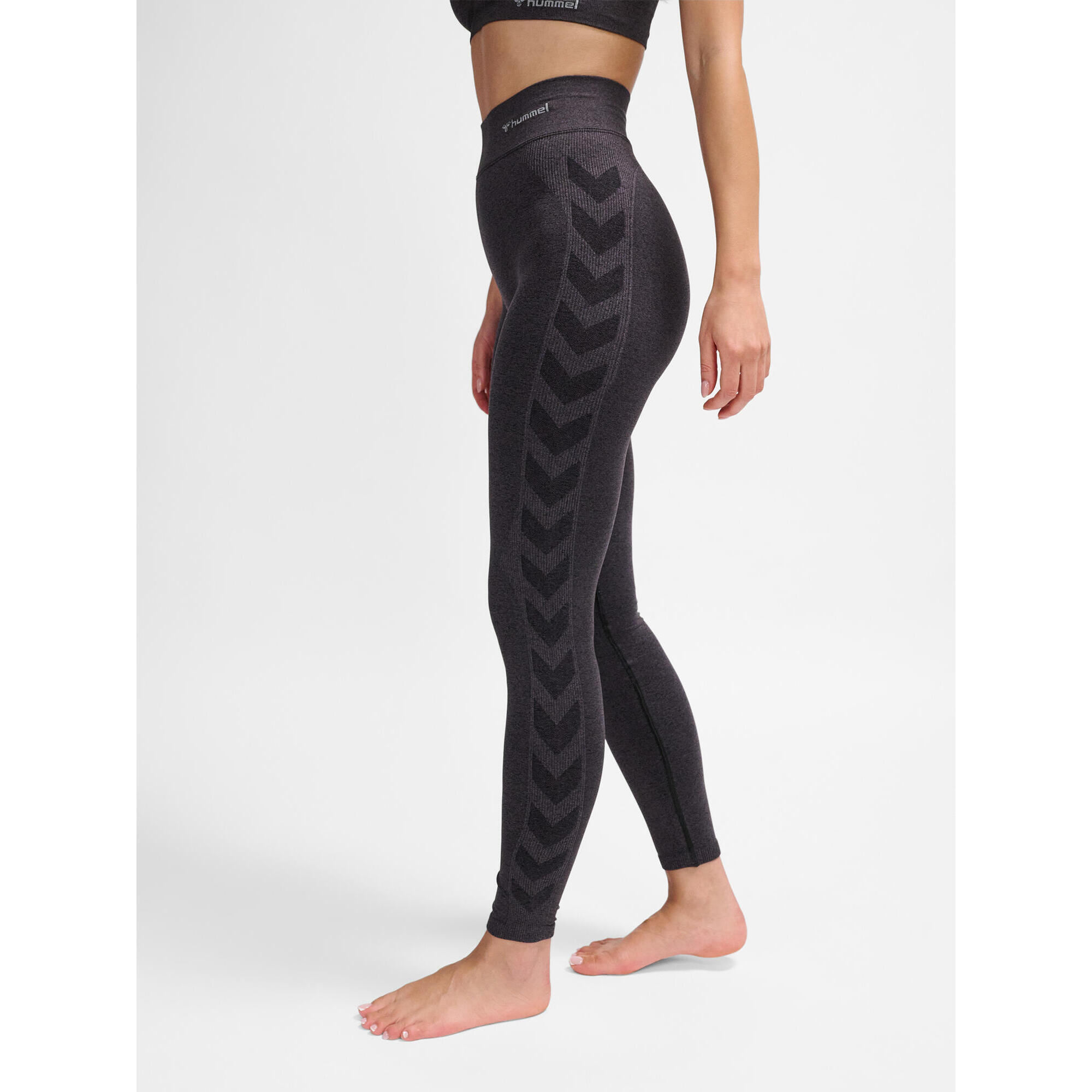 Damskie legginsy ze średnim stanem Hummel CI