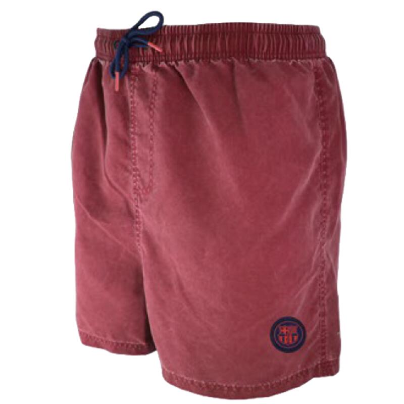 Spodenki kąpielowe Barcelona Frayed Garnet - XL