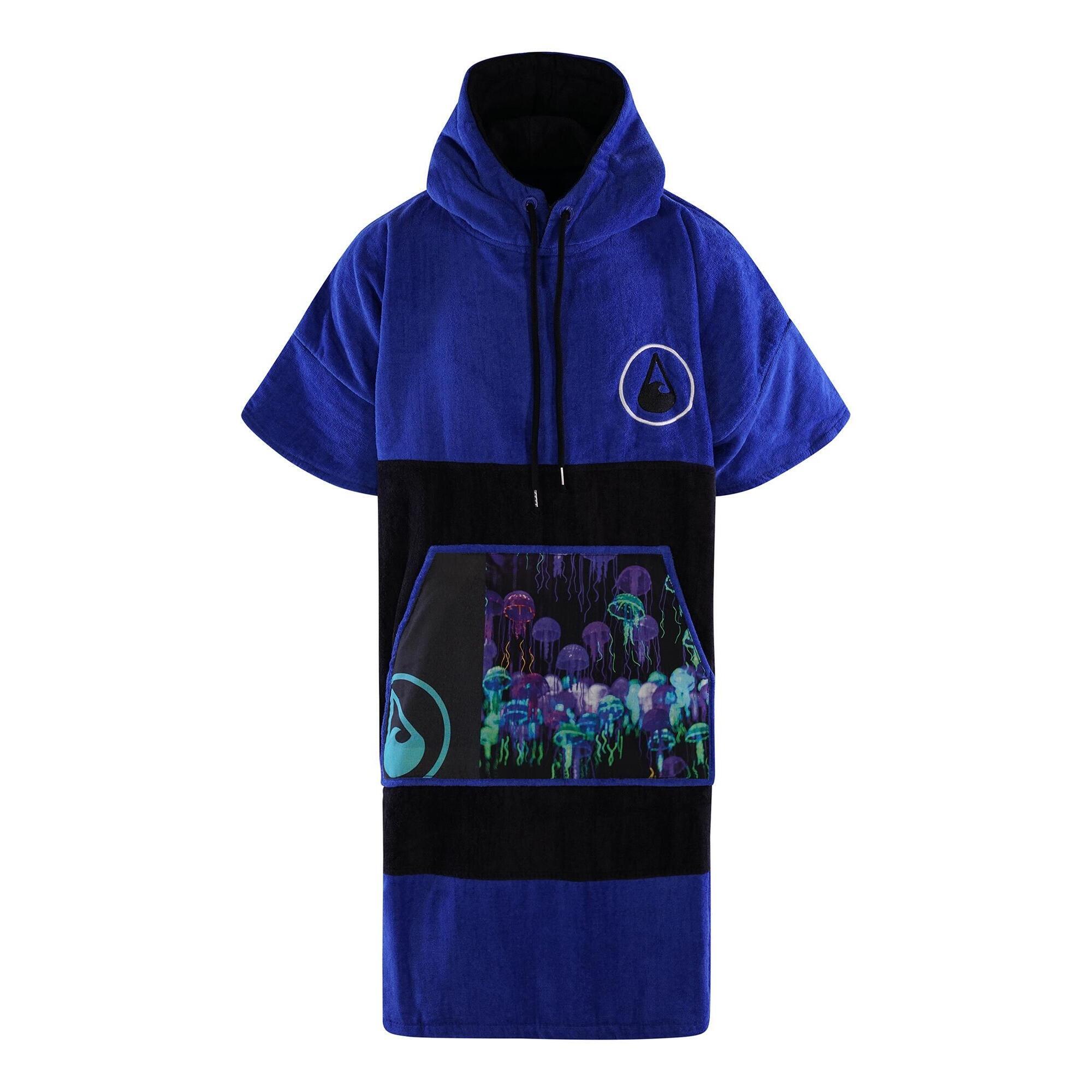 Poncho welurowe dla dorosłych Wave Hawaii - Jellygang