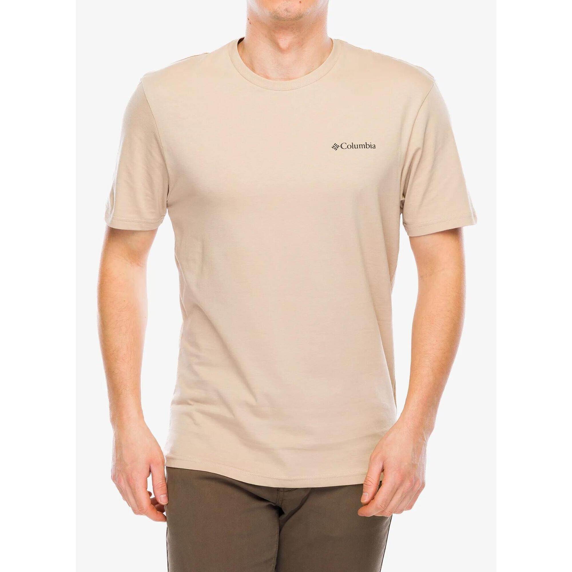 Koszulka bawełniana męska Columbia Barton Springs S/S Graphic Tee